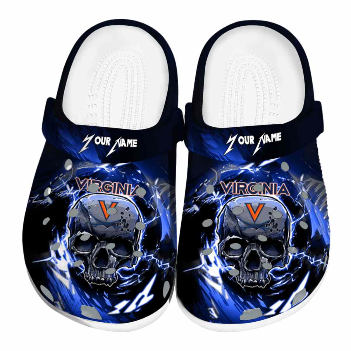 Virginia Cavaliers 2025 NCAA Sport Crocs Clogs For Men Women and Kids - GNL1465336