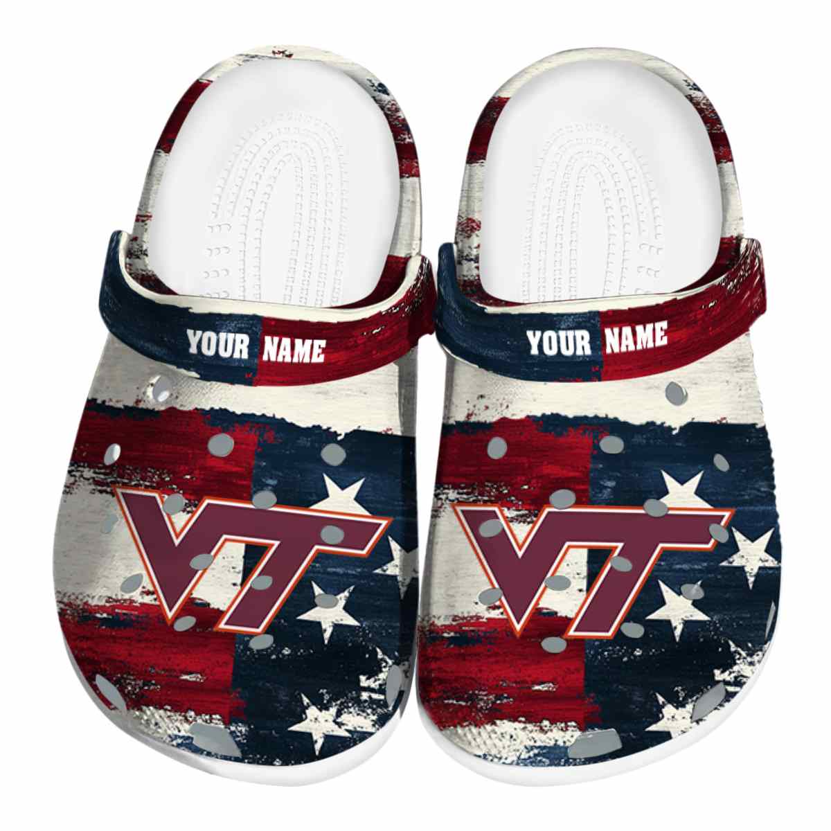 Virginia Tech Hokies 2025 NCAA Sport Crocs Clogs For Men Women and Kids - GNL1465339
