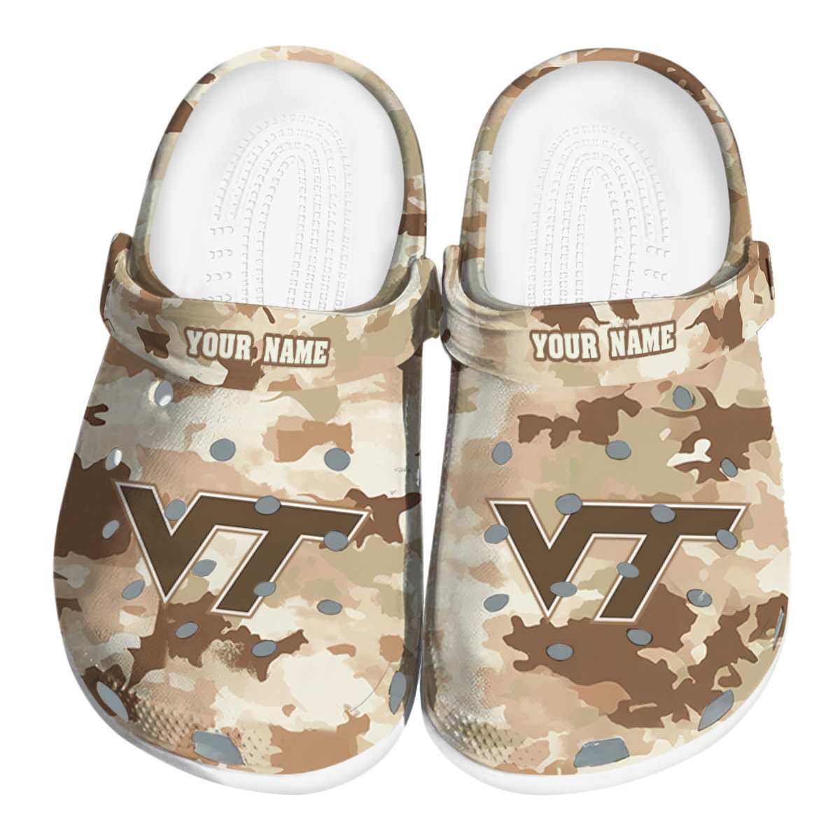 Virginia Tech Hokies 2025 NCAA Sport Crocs Clogs For Men Women and Kids - GNL1465338