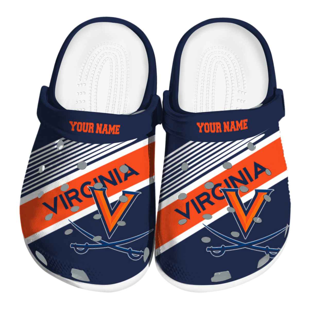 Virginia Cavaliers 2025 NCAA Sport Crocs Clogs For Men Women and Kids - GNL1465343