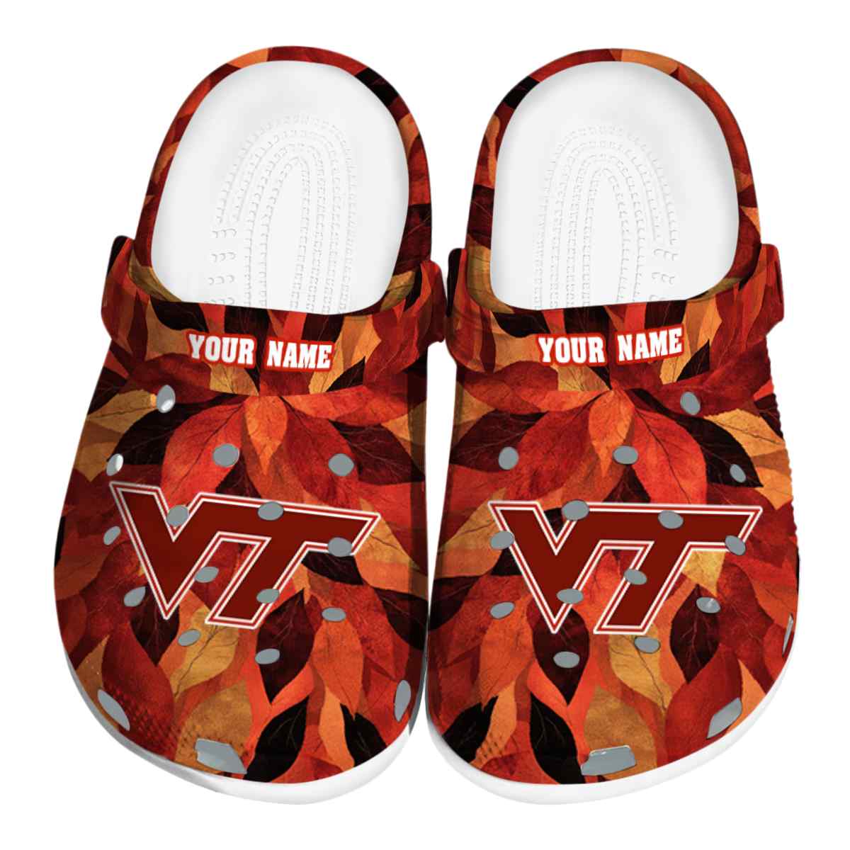 Virginia Tech Hokies 2025 NCAA Sport Crocs Clogs For Men Women and Kids - GNL1465357
