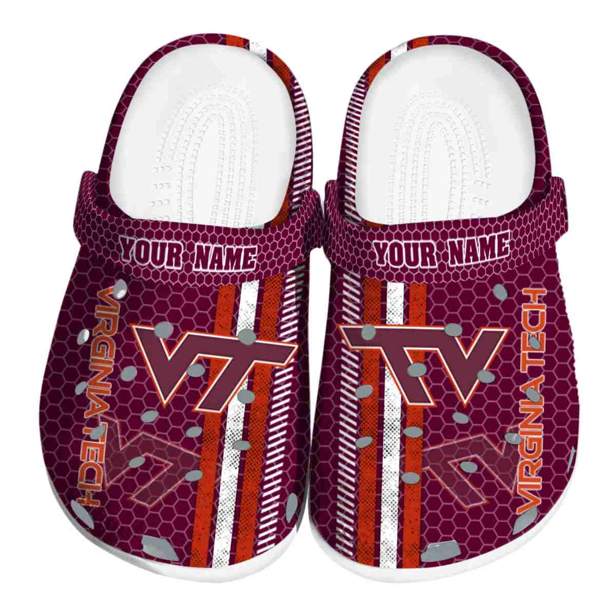 Virginia Tech Hokies 2025 NCAA Sport Crocs Clogs For Men Women and Kids - GNL1465364