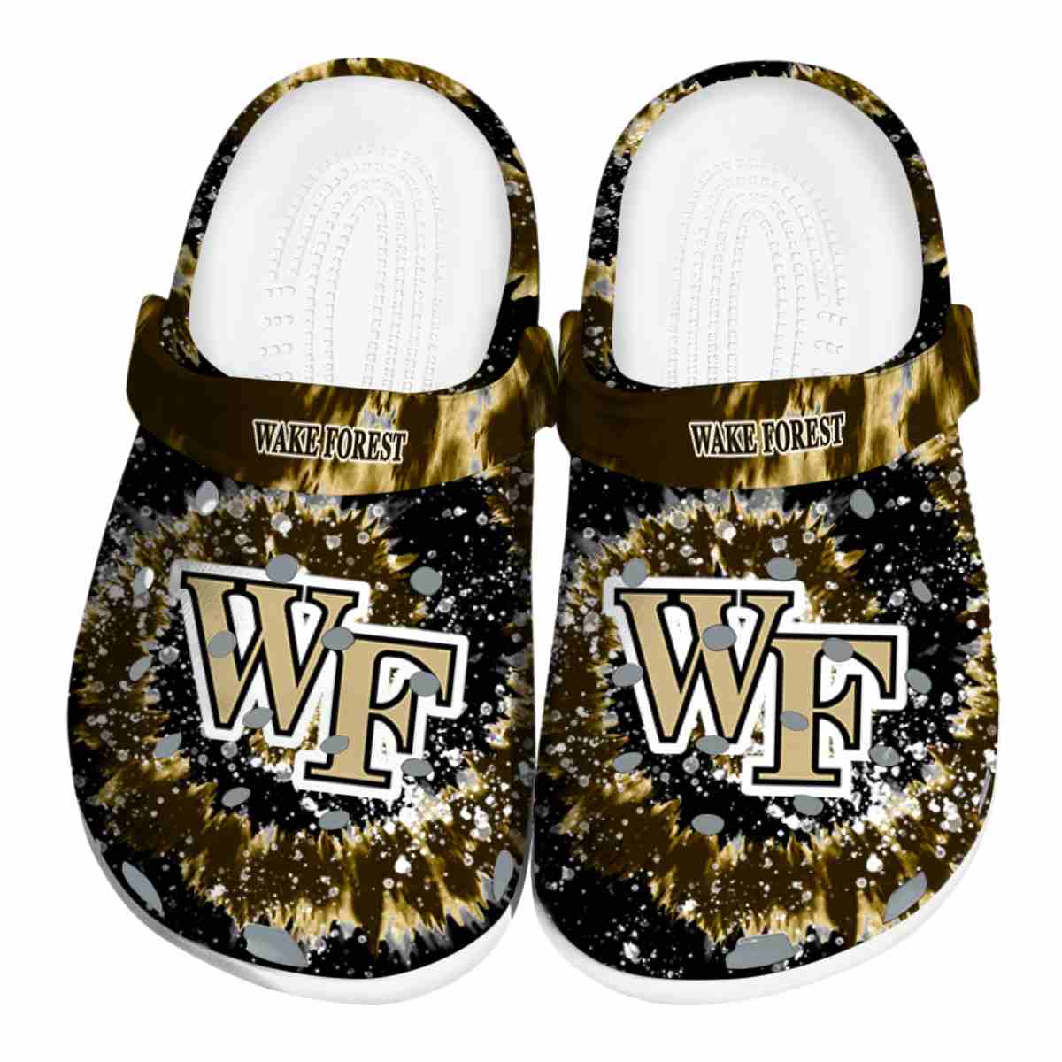 Wake Forest Demon Deacons 2025 NCAA Sport Crocs Clogs For Men Women and Kids - GNL1465374