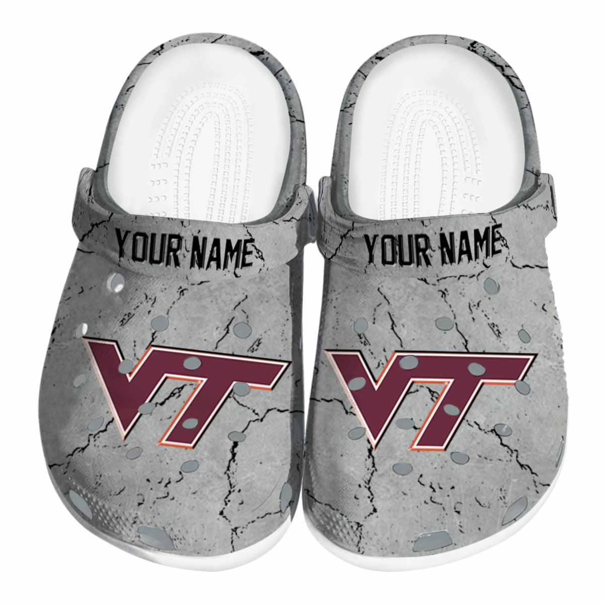 Virginia Tech Hokies 2025 NCAA Sport Crocs Clogs For Men Women and Kids - GNL1465366