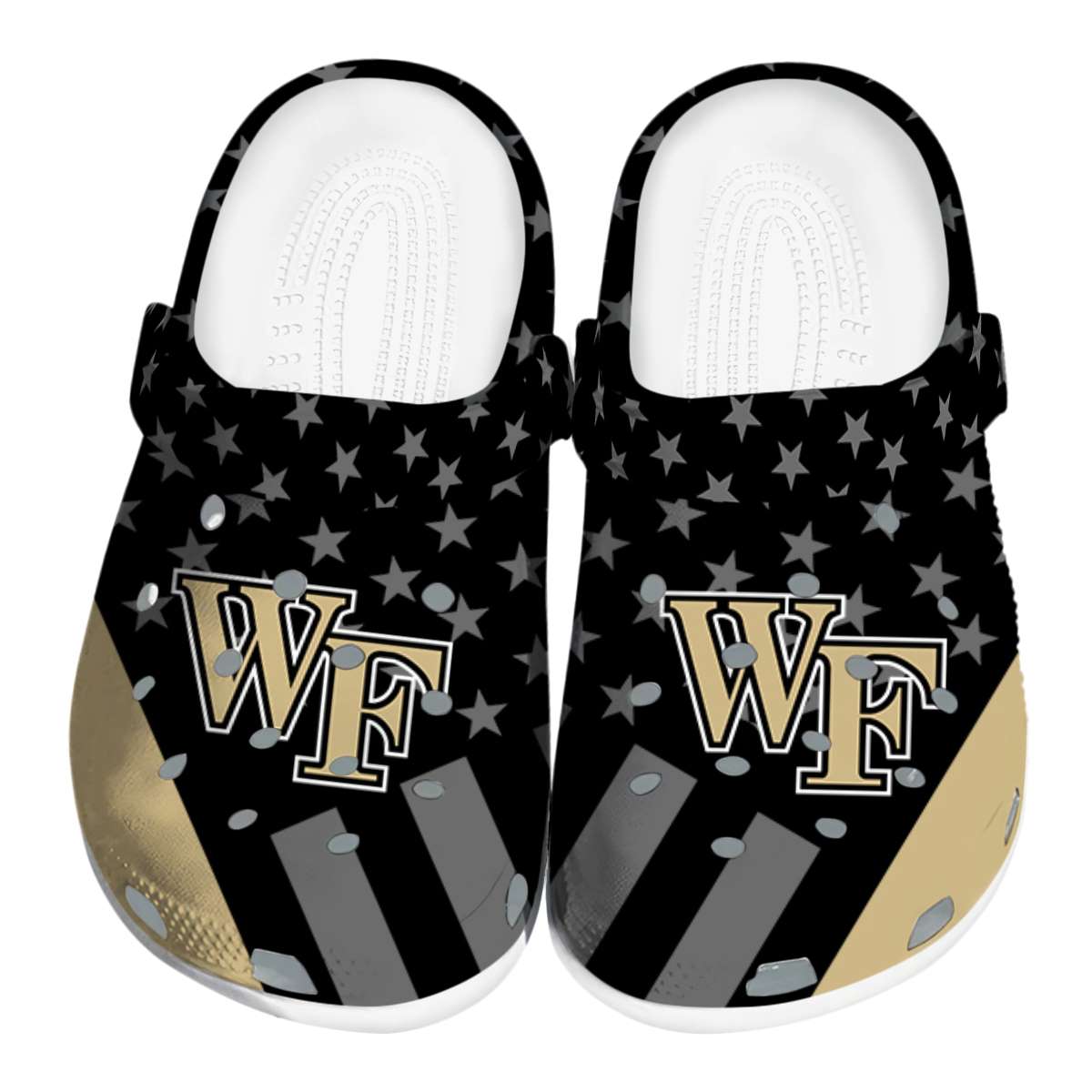 Wake Forest Demon Deacons 2025 NCAA Sport Crocs Clogs For Men Women and Kids - GNL1465372
