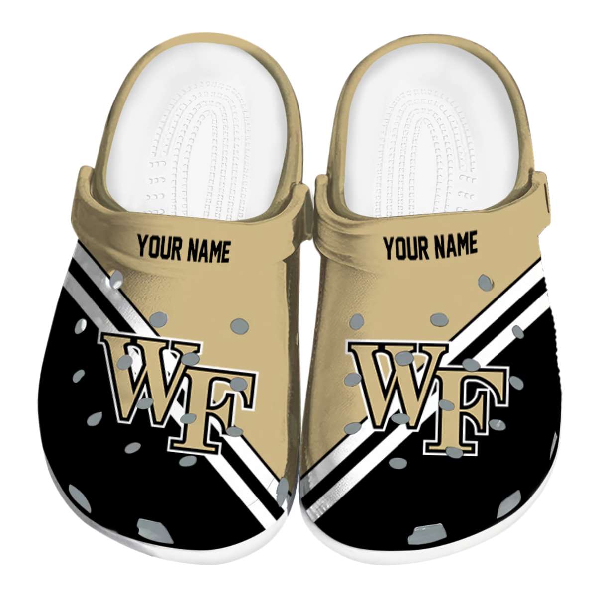 Wake Forest Demon Deacons 2025 NCAA Sport Crocs Clogs For Men Women and Kids - GNL1465382