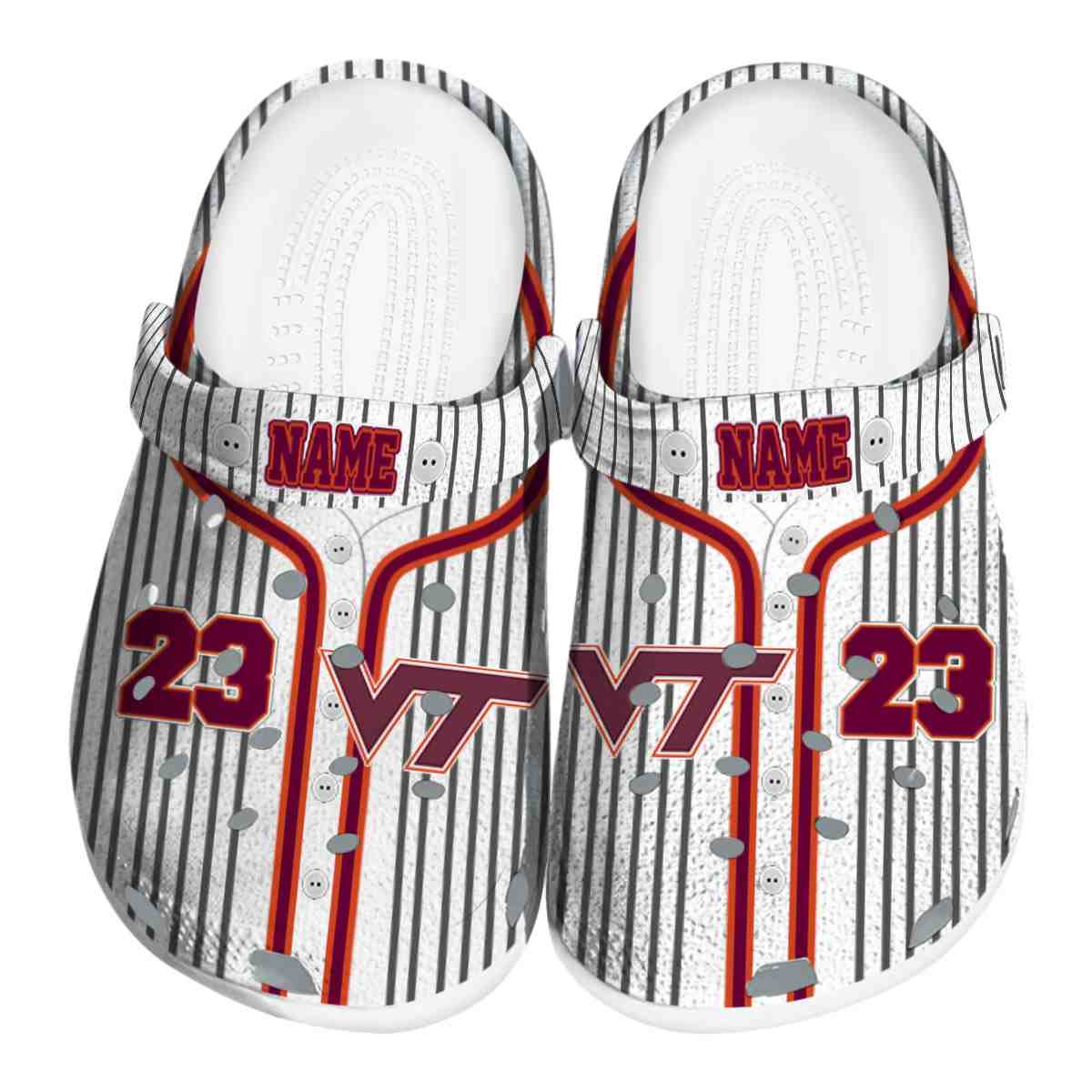 Virginia Tech Hokies 2025 NCAA Sport Crocs Clogs For Men Women and Kids - GNL1465365