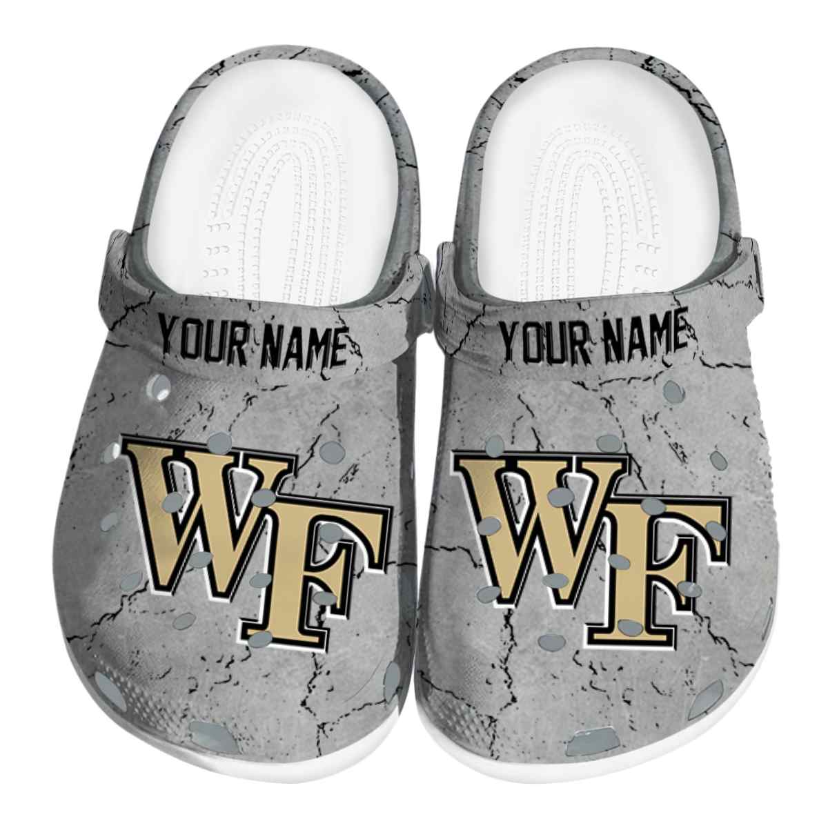 Wake Forest Demon Deacons 2025 NCAA Sport Crocs Clogs For Men Women and Kids - GNL1465394