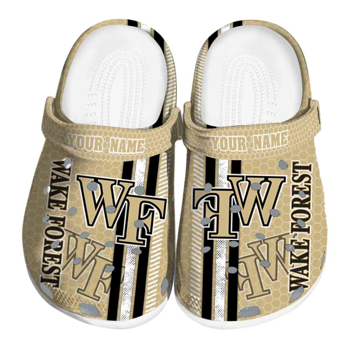 Wake Forest Demon Deacons 2025 NCAA Sport Crocs Clogs For Men Women and Kids - GNL1465390