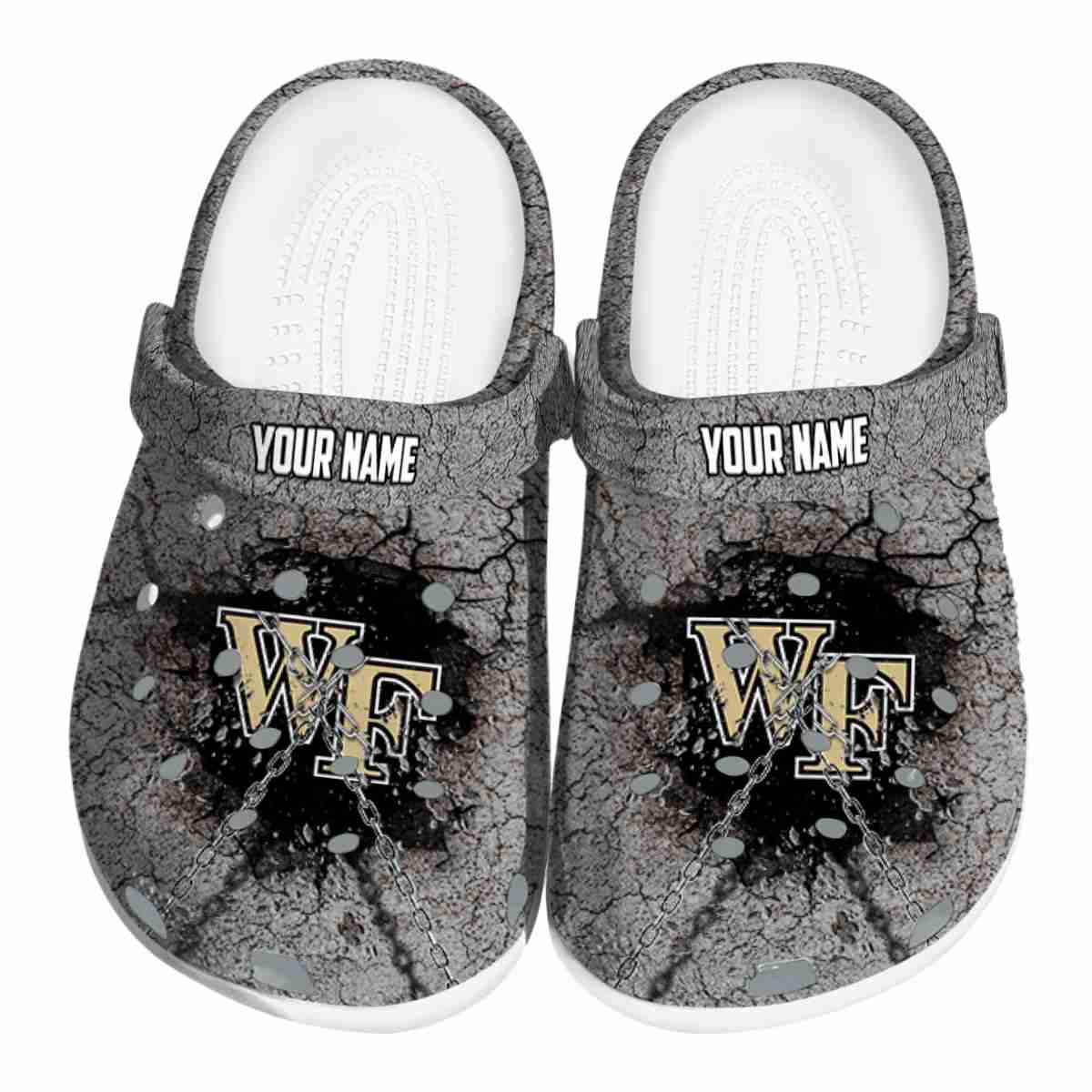 Wake Forest Demon Deacons 2025 NCAA Sport Crocs Clogs For Men Women and Kids - GNL1465413