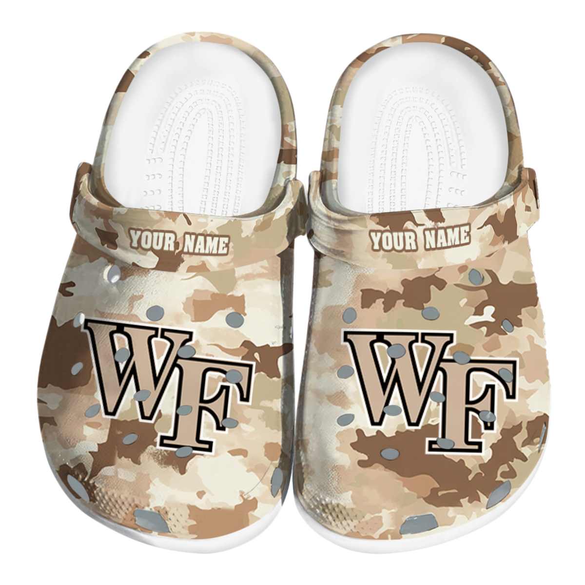 Wake Forest Demon Deacons 2025 NCAA Sport Crocs Clogs For Men Women and Kids - GNL1465398