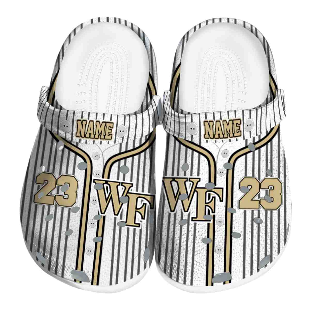 Wake Forest Demon Deacons 2025 NCAA Sport Crocs Clogs For Men Women and Kids - GNL1465395