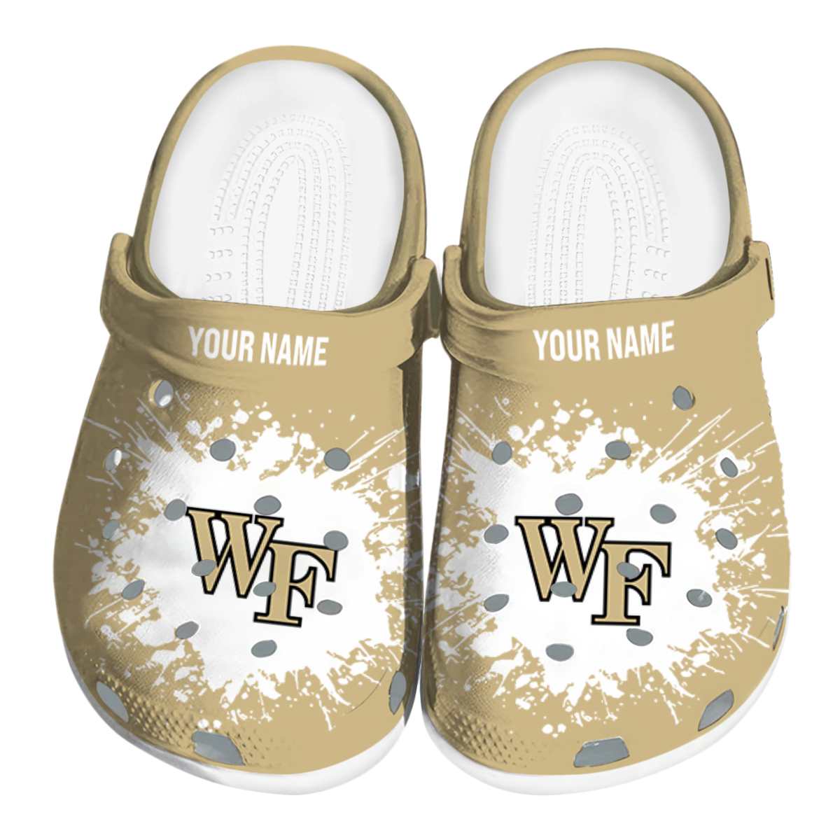 Wake Forest Demon Deacons 2025 NCAA Sport Crocs Clogs For Men Women and Kids - GNL1465411