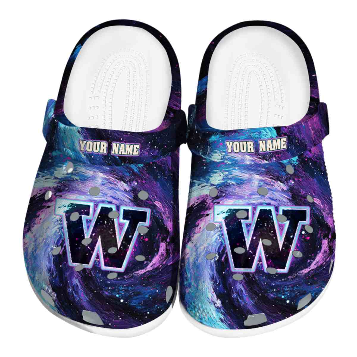 Washington Huskies 2025 NCAA Sport Crocs Clogs For Men Women and Kids - GNL1465425