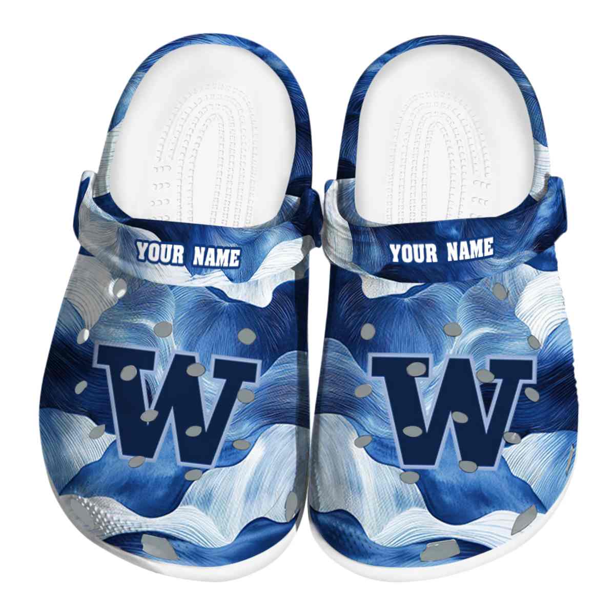 Washington Huskies 2025 NCAA Sport Crocs Clogs For Men Women and Kids - GNL1465436