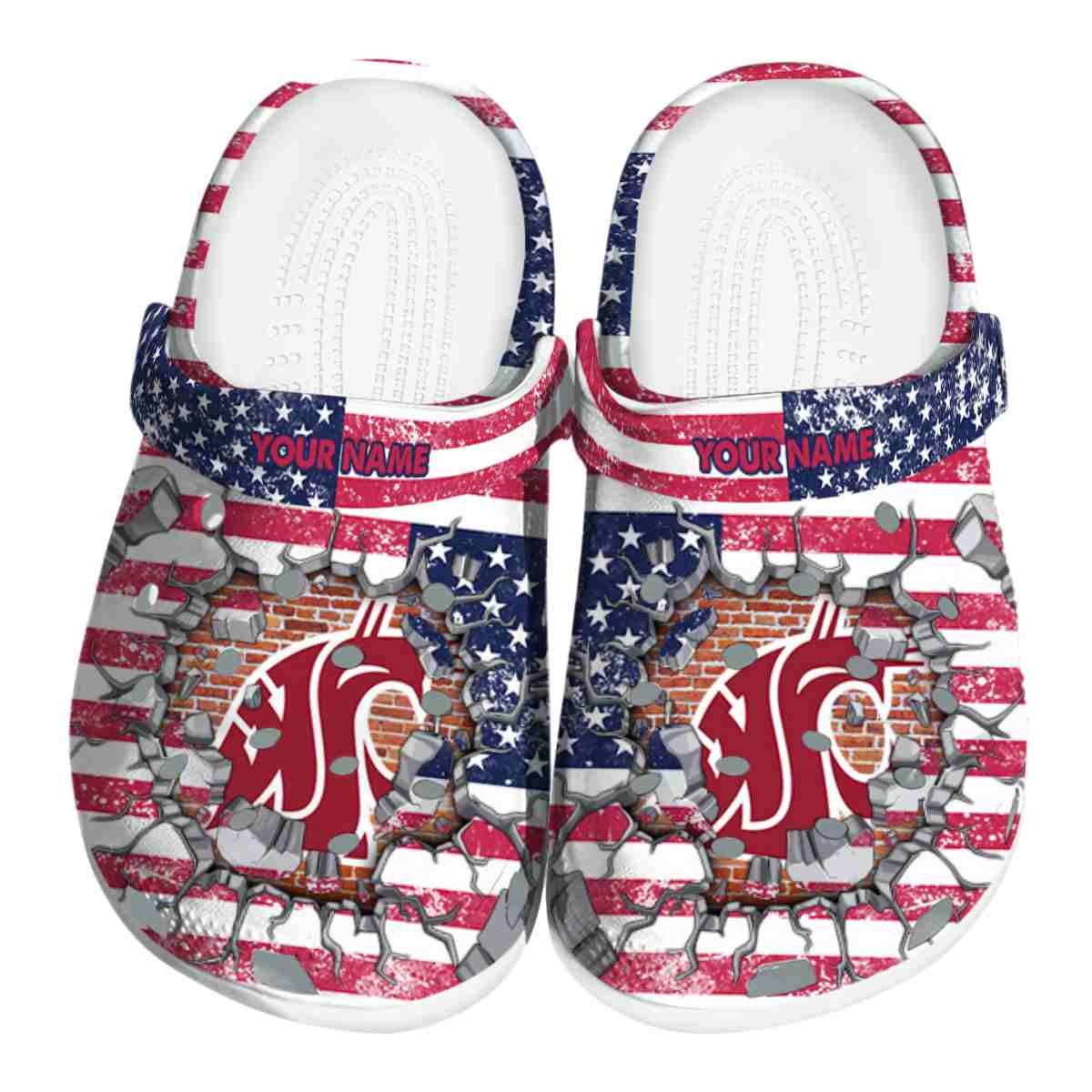 Washington State Cougars 2025 NCAA Sport Crocs Clogs For Men Women and Kids - GNL1465473