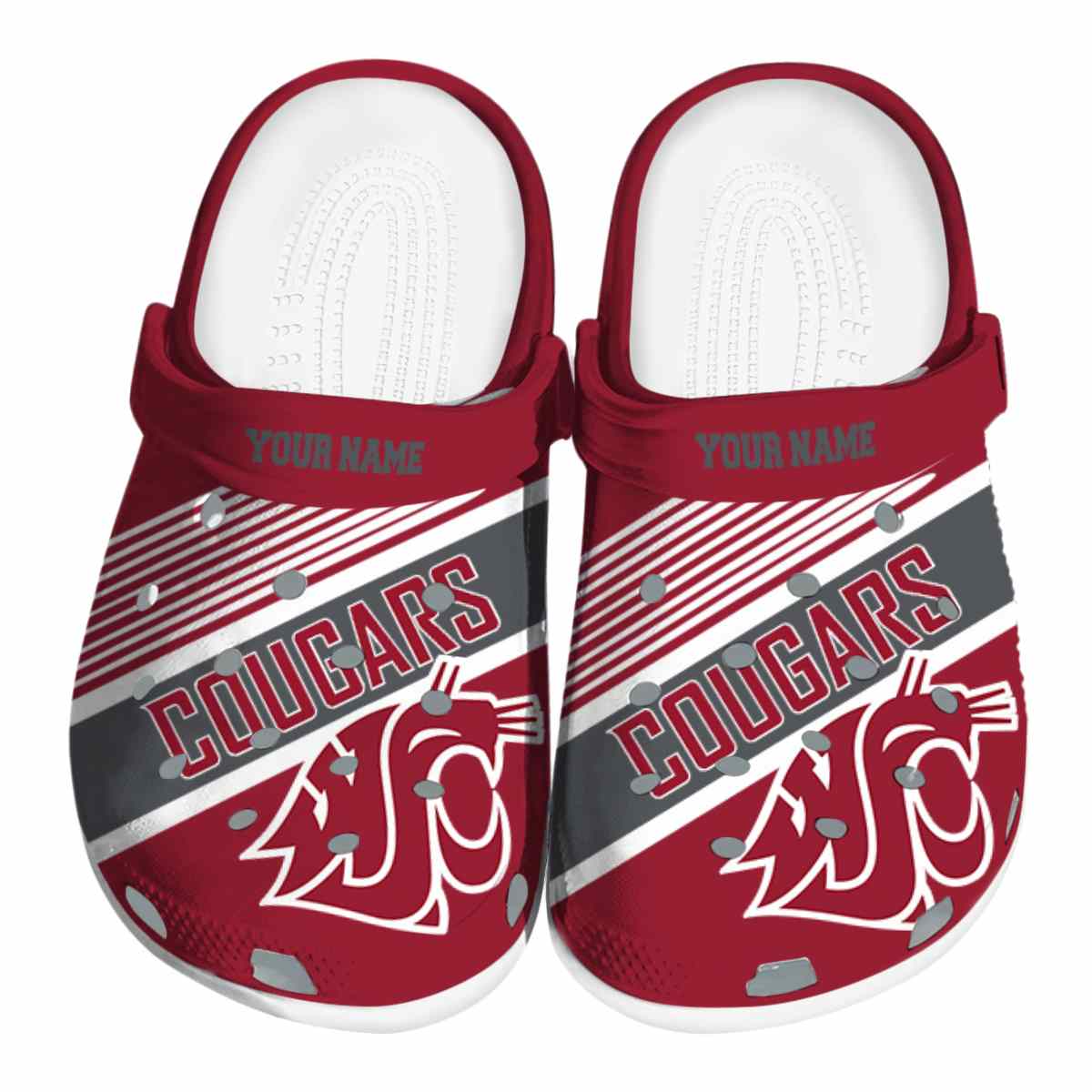 Washington State Cougars 2025 NCAA Sport Crocs Clogs For Men Women and Kids - GNL1465462