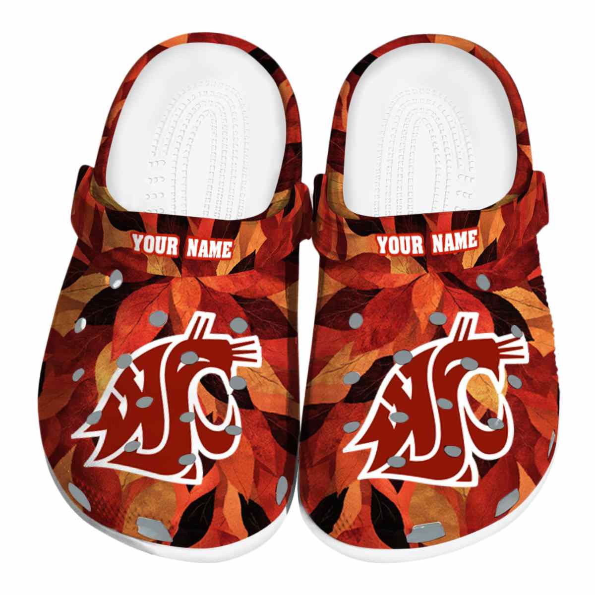 Washington State Cougars 2025 NCAA Sport Crocs Clogs For Men Women and Kids - GNL1465446