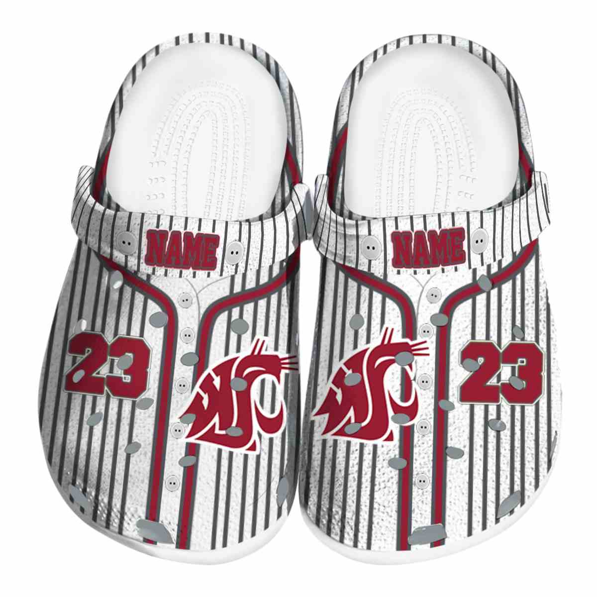 Washington State Cougars 2025 NCAA Sport Crocs Clogs For Men Women and Kids - GNL1465444