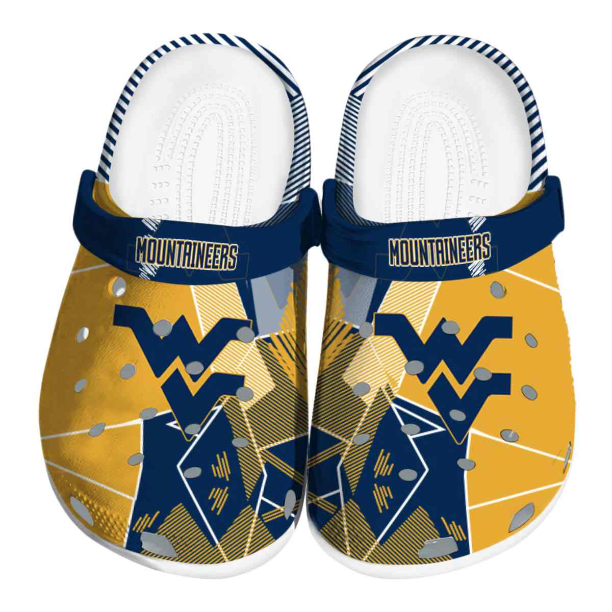 West Virginia Mountaineers 2025 NCAA Sport Crocs Clogs For Men Women and Kids - GNL1465475
