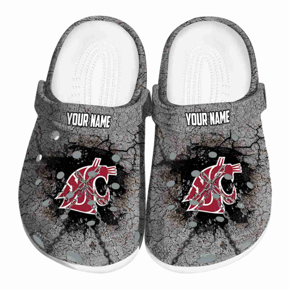 Washington State Cougars 2025 NCAA Sport Crocs Clogs For Men Women and Kids - GNL1465478