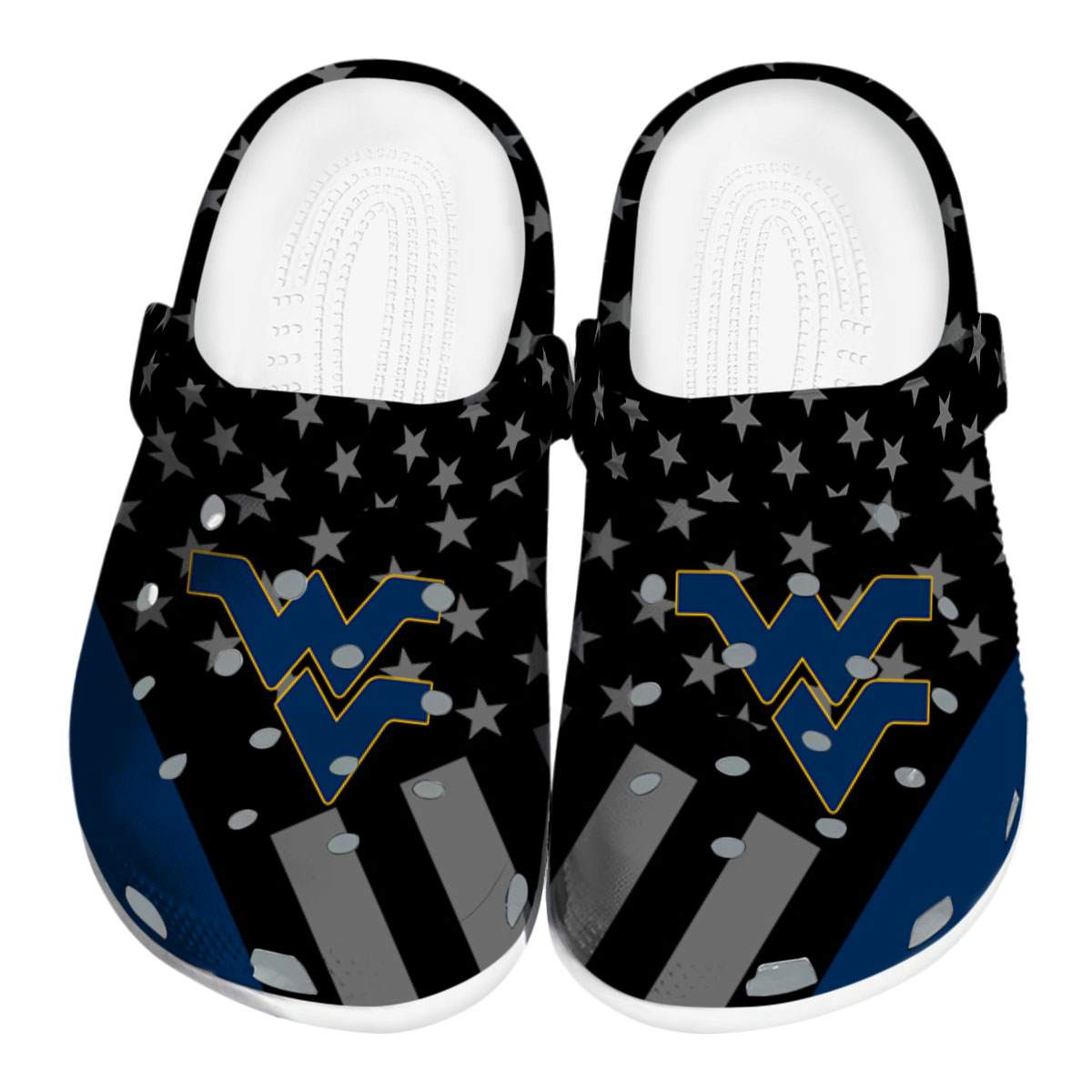 West Virginia Mountaineers 2025 NCAA Sport Crocs Clogs For Men Women and Kids - GNL1465487