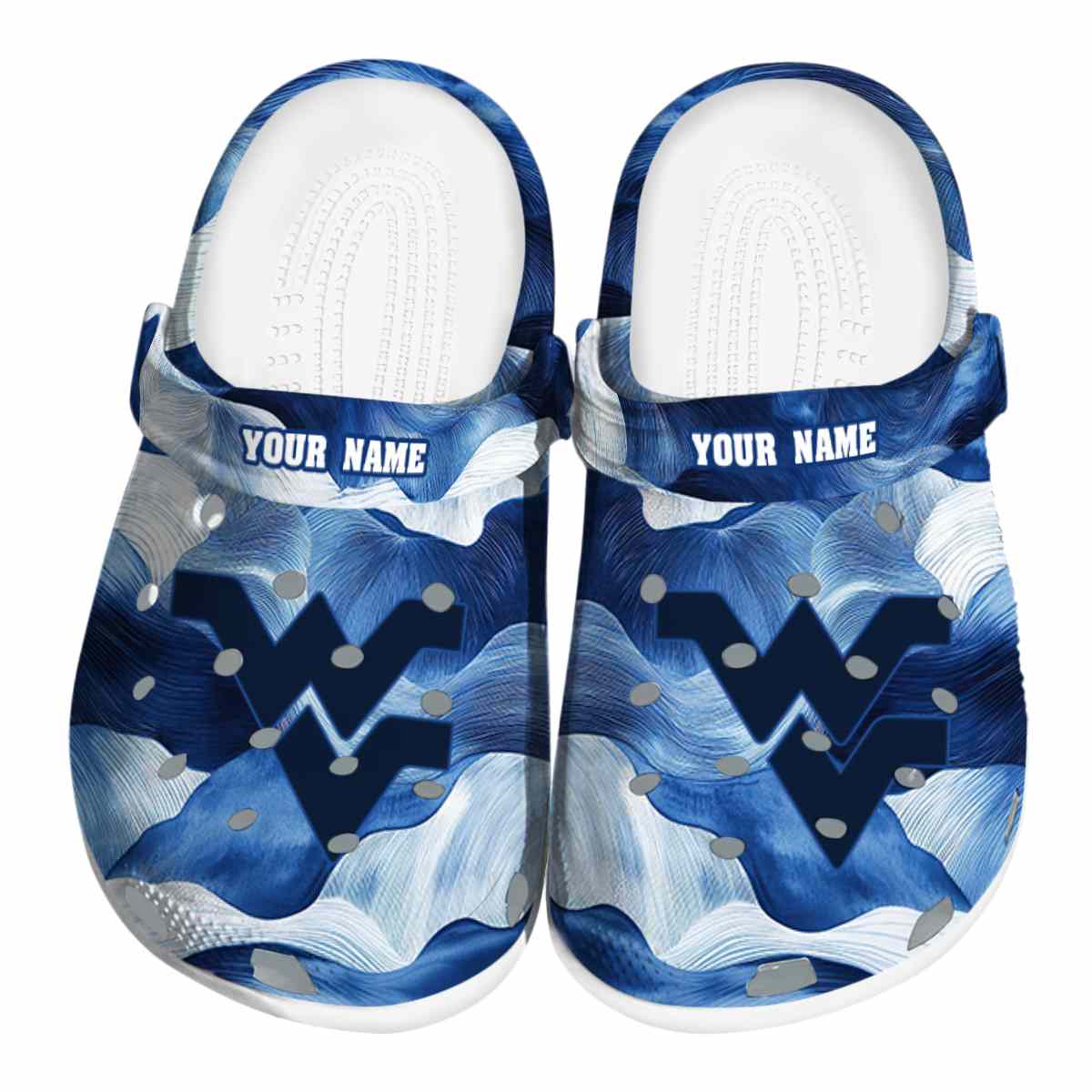 West Virginia Mountaineers 2025 NCAA Sport Crocs Clogs For Men Women and Kids - GNL1465485