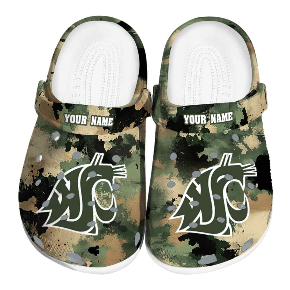 Washington State Cougars 2025 NCAA Sport Crocs Clogs For Men Women and Kids - GNL1465493