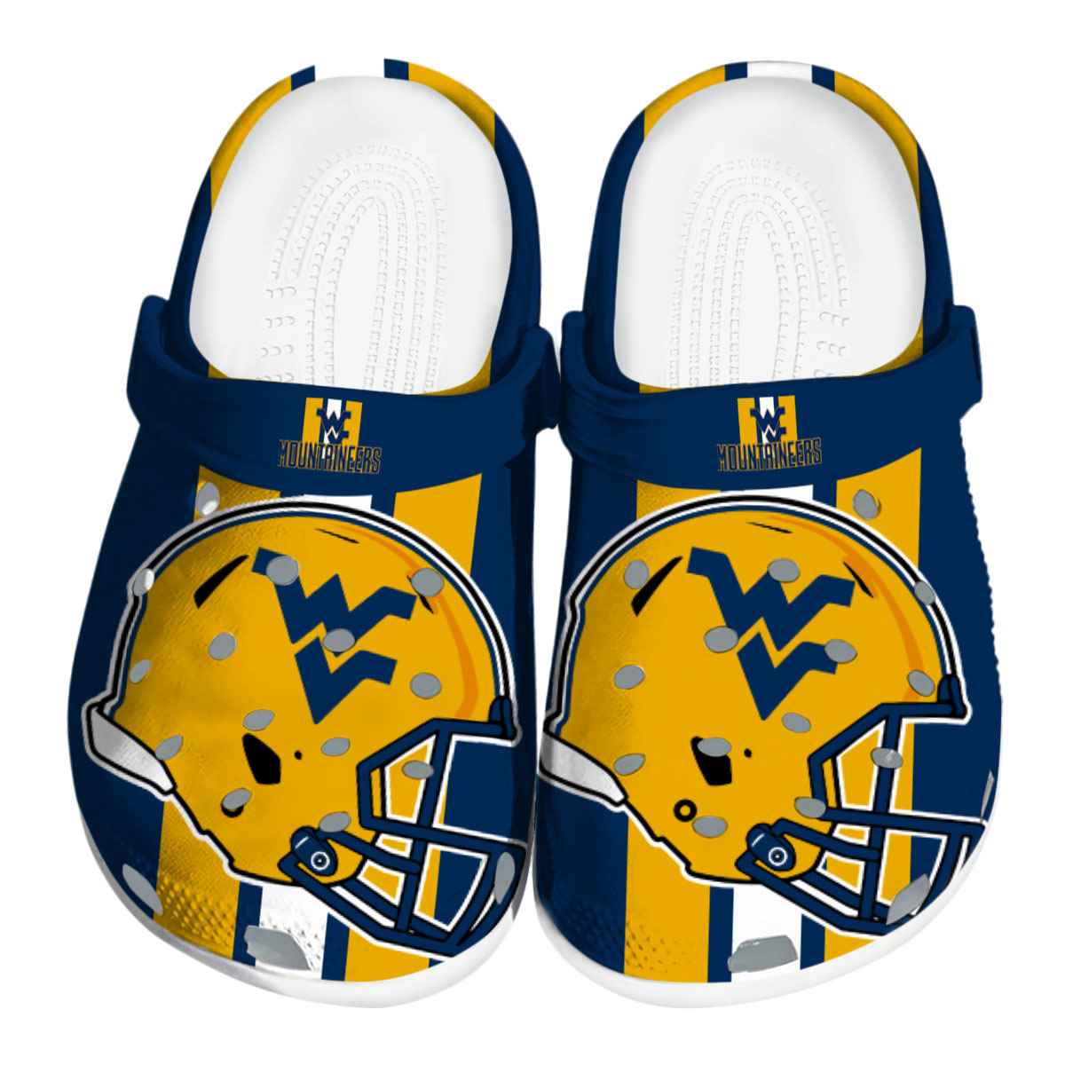West Virginia Mountaineers 2025 NCAA Sport Crocs Clogs For Men Women and Kids - GNL1465490