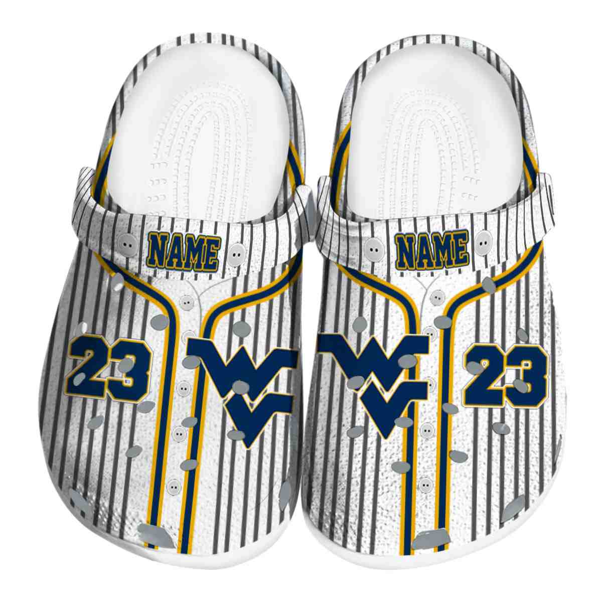 West Virginia Mountaineers 2025 NCAA Sport Crocs Clogs For Men Women and Kids - GNL1465492