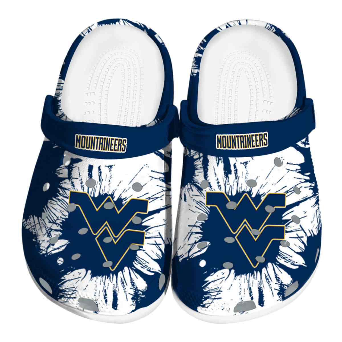 West Virginia Mountaineers 2025 NCAA Sport Crocs Clogs For Men Women and Kids - GNL1465486
