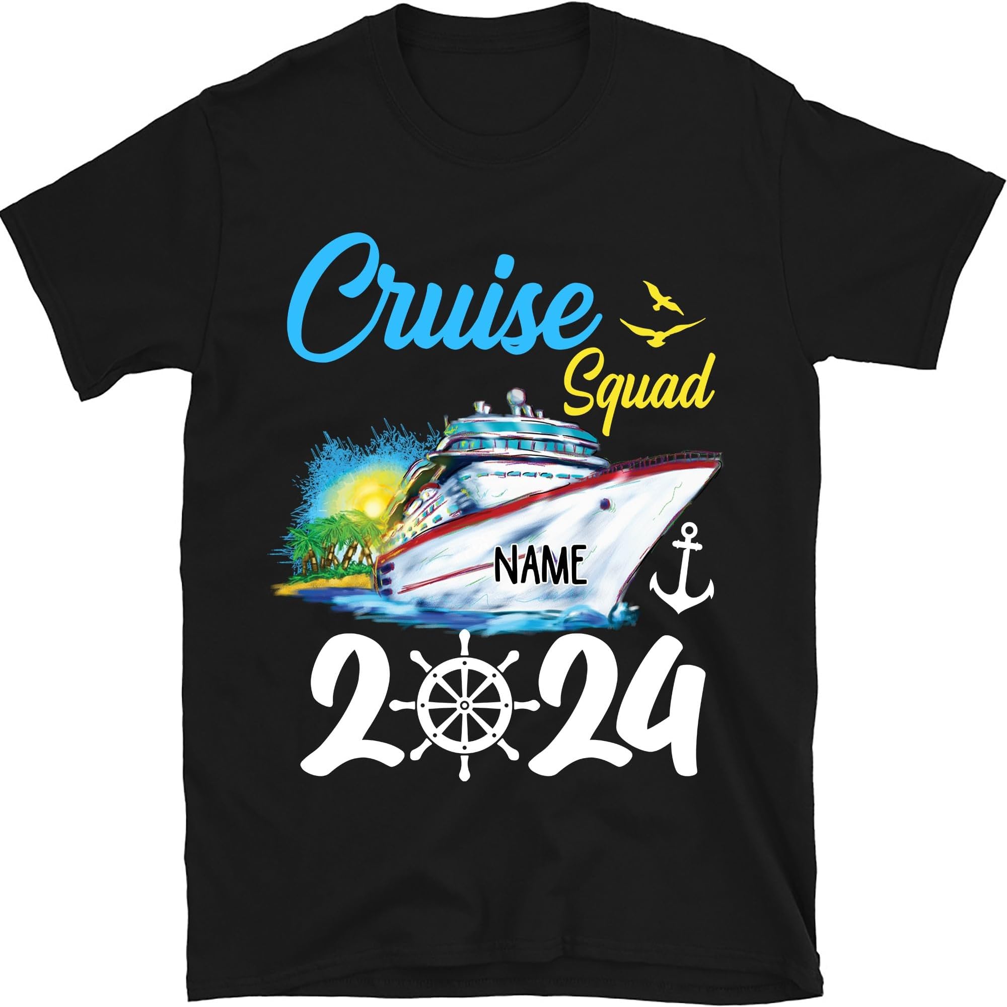 Cruise Squad 2024 Shirt, Cruise Squad Shirt, Custom Cruise Crew Shirt, Matching Friend Group Shirts