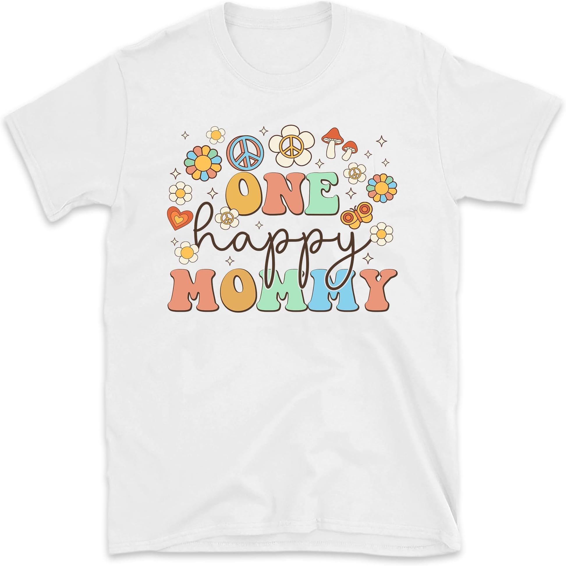 One Happy Family Matching Shirt, Retro Birthday Shirt, Birthday Party Shirt, Custom Birthday Shirt, Small