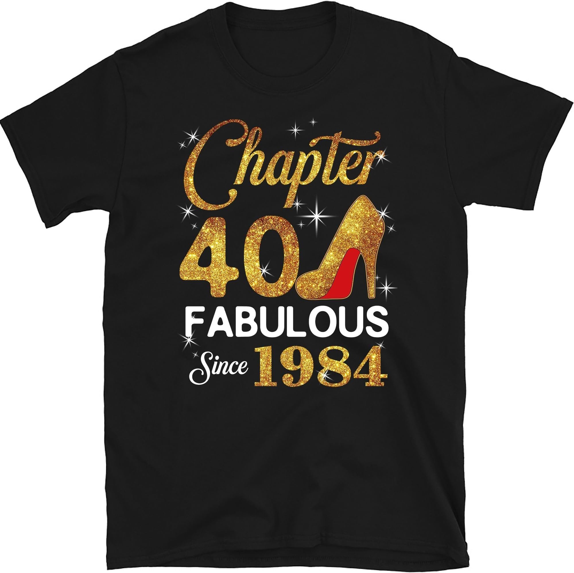 Chapter 40 Shirt, Est. 1984, Hello 40, Custom 40th Birthday Shirt, 40th Birthday Gift, 40th Birthday Party, Chapter 40 Shirt for Women, Small