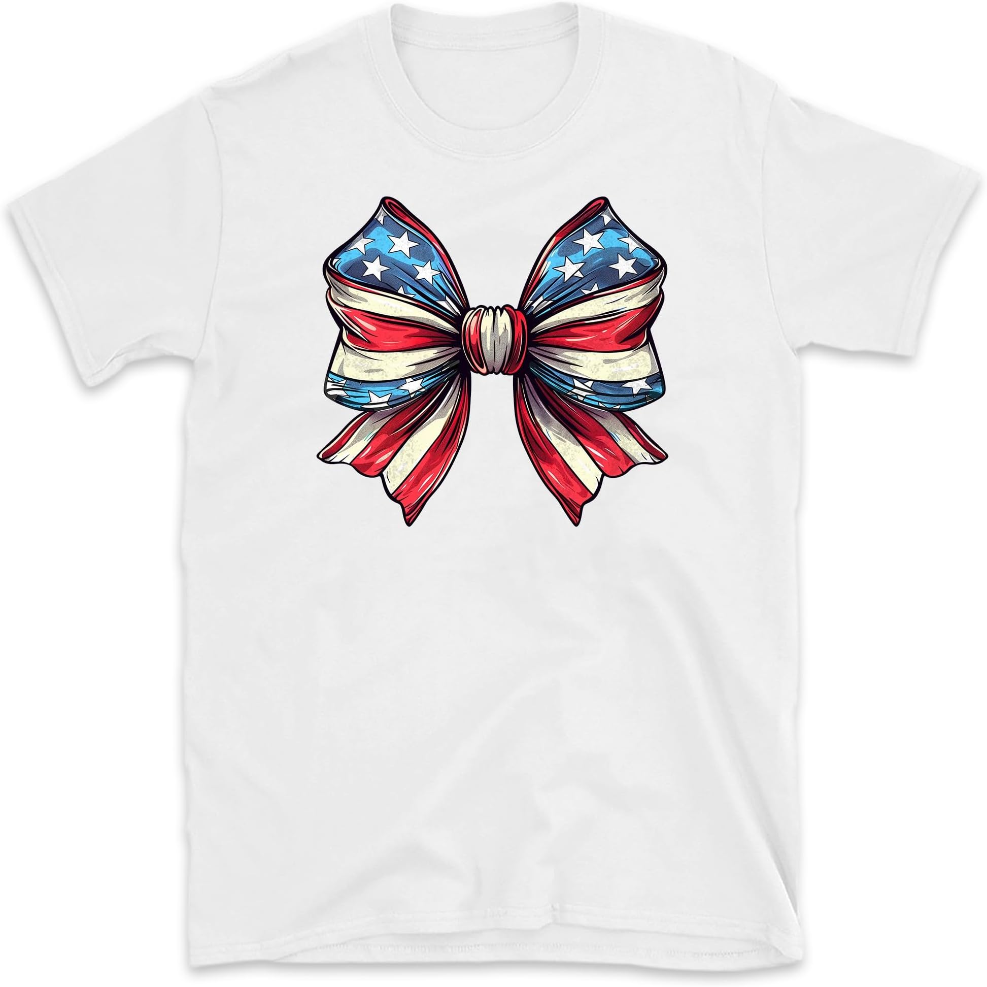 Cute American Bows Matching Mommy Daughter 4th of July, Small