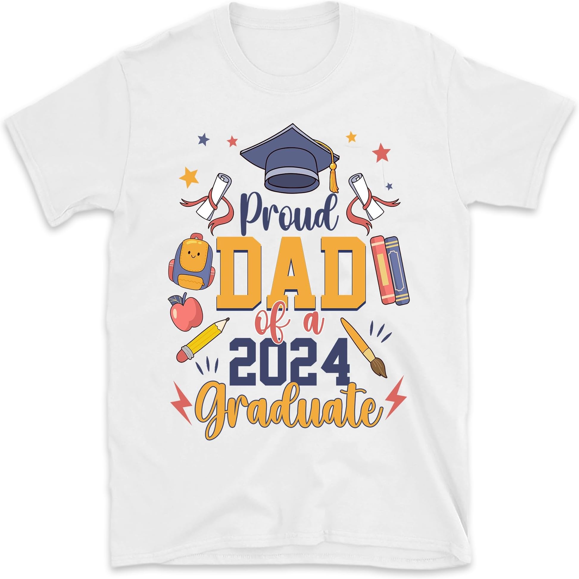 2024 Custom Graduation T-Shirt, Kindergarten Graduation 2024, Personalized Kindergarten Graduation Family Shirts