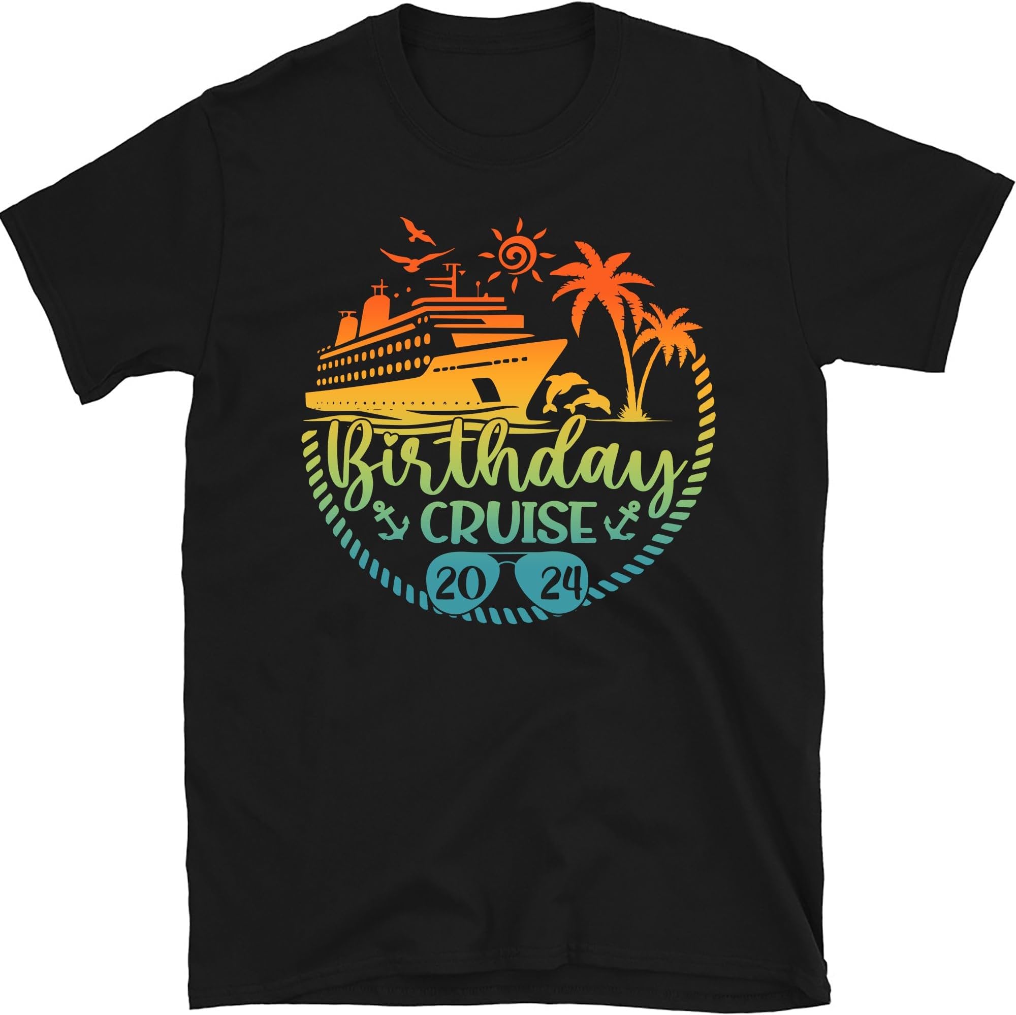Cruise Birthday Ship Shirt, Birthday Cruise Shirt Cruise Squad 2024 Cruise Birthday, Birthday Trip T-Shirt, Small