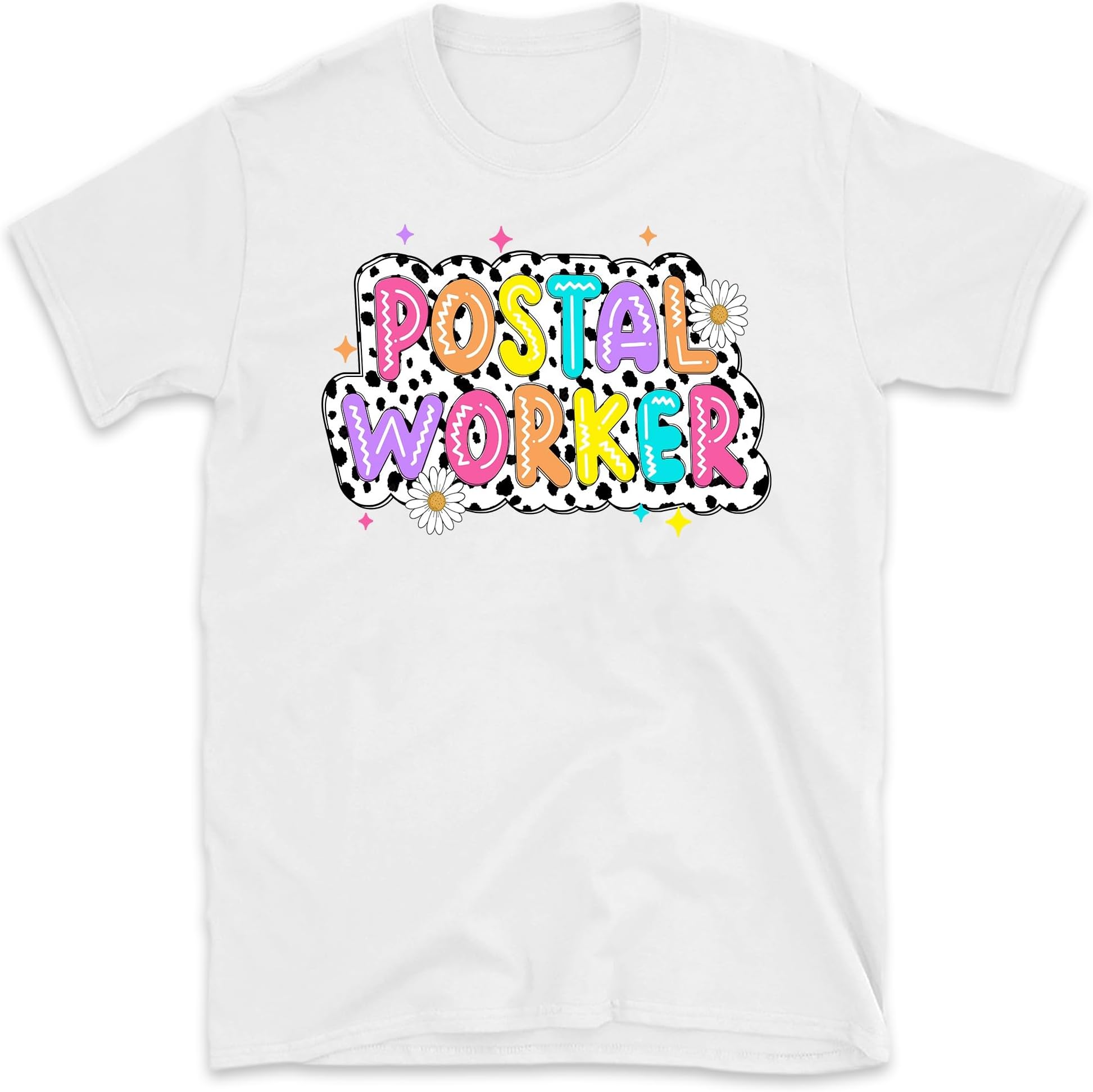 Funny Postal Worker Dalmatian Shirt, Postal Worker Delivery Service Post Office T-Shirt, Postal Life Shirt, Mailman Mail Lady T-Shirt