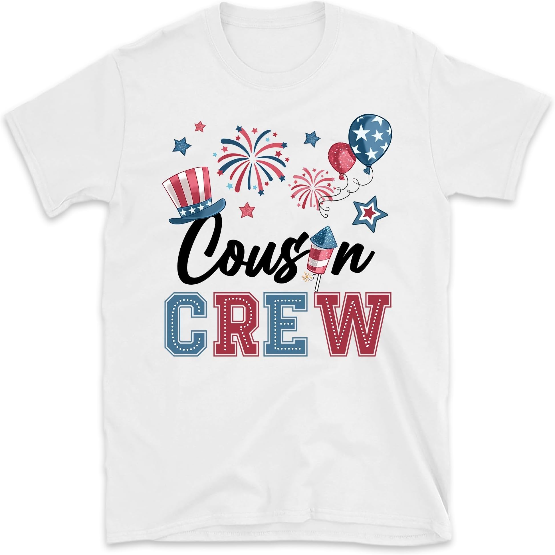4th of July Cousin Crew Shirt, Funny Cousin Crew Shirt, Cousins America Patriotic Group Shirt, Matching Cousin Shirt, Small