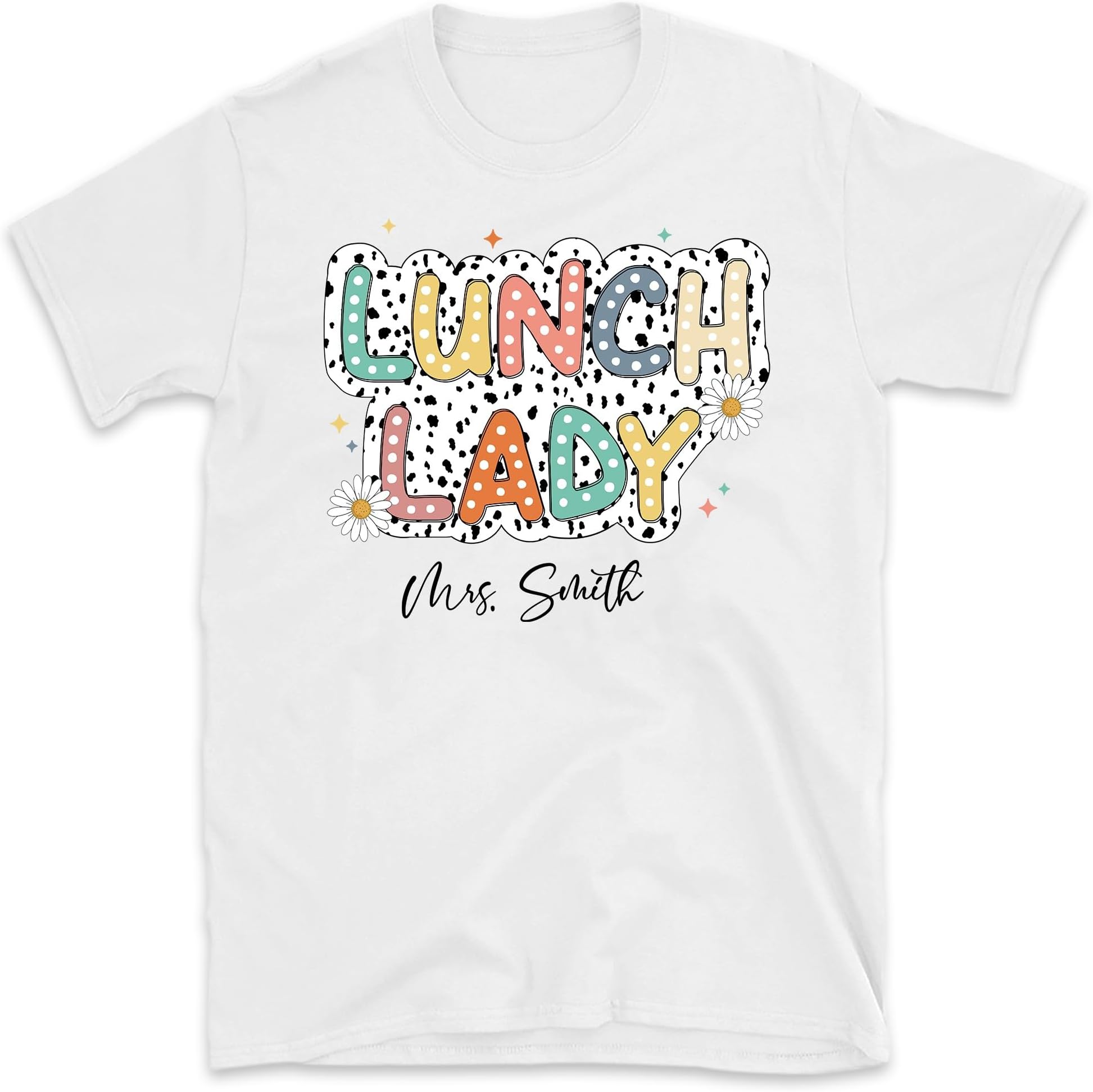 Lunch Lady Shirt, Lunch Lady Dalmatian Dots, Lunch Lady Gift, Lunch Lady Squad Shirts, Small