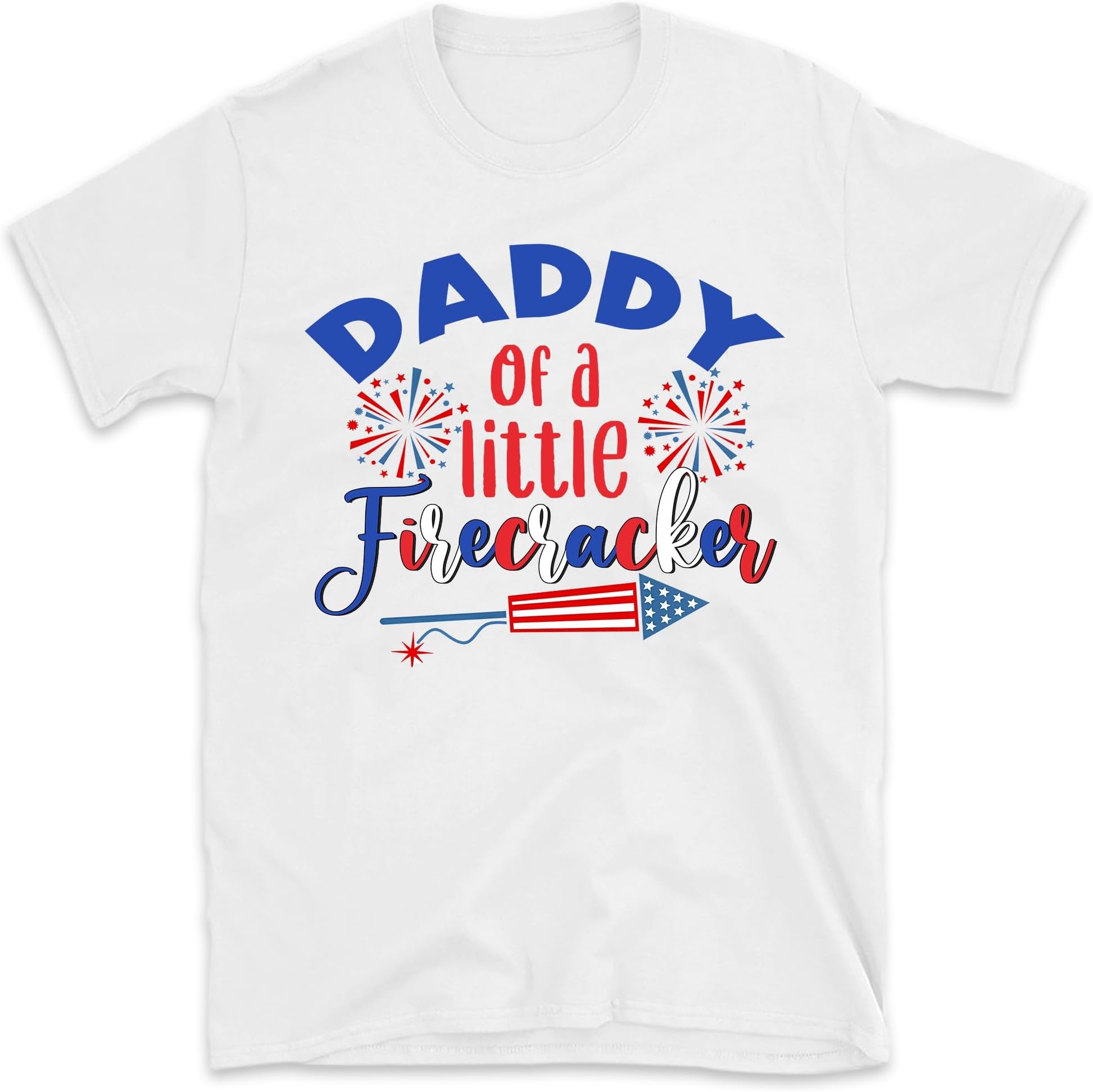 Mama of A Little Firecracker Shirt, Daddy of a Little Firecracker Shirt, Personalized Little Firecraker Family Shirts, Matching 4th of July Shirt, Independence Day Outfits, Small