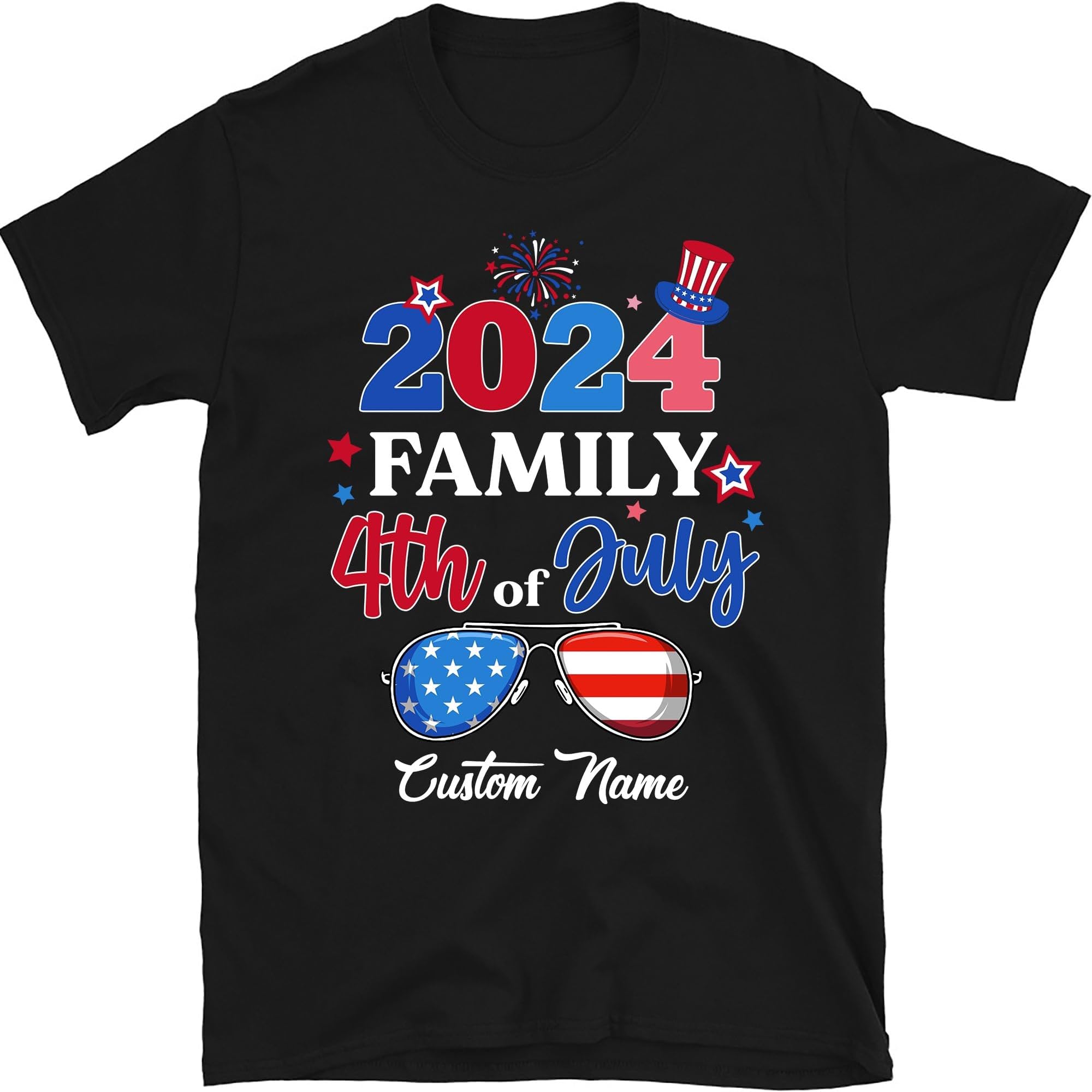 4th of July Family 2024 Shirts, Matching 4th of July Shirts, 4th of July Family Matching Tees, Patriotic Family Shirt, Independence Day Shirt, Small