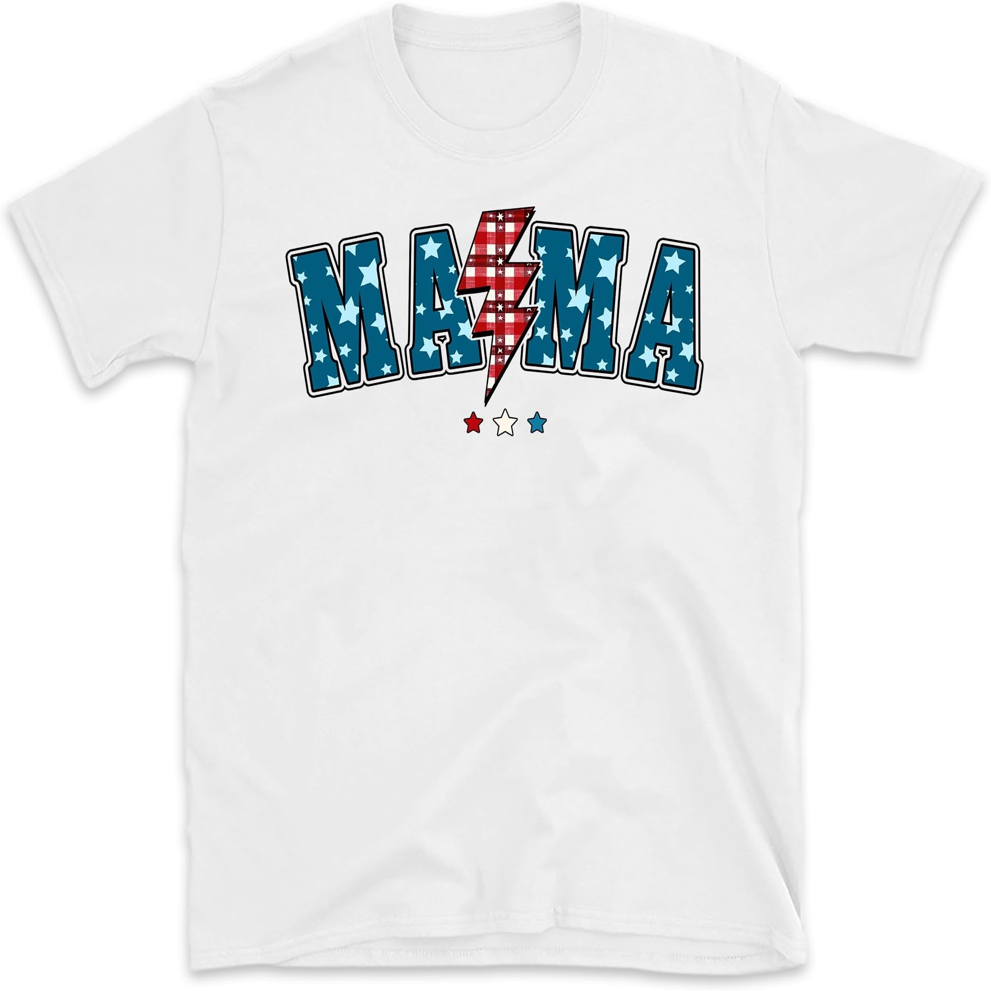 American Mama Vintage Groovy 1776 USA 4th of July, Small