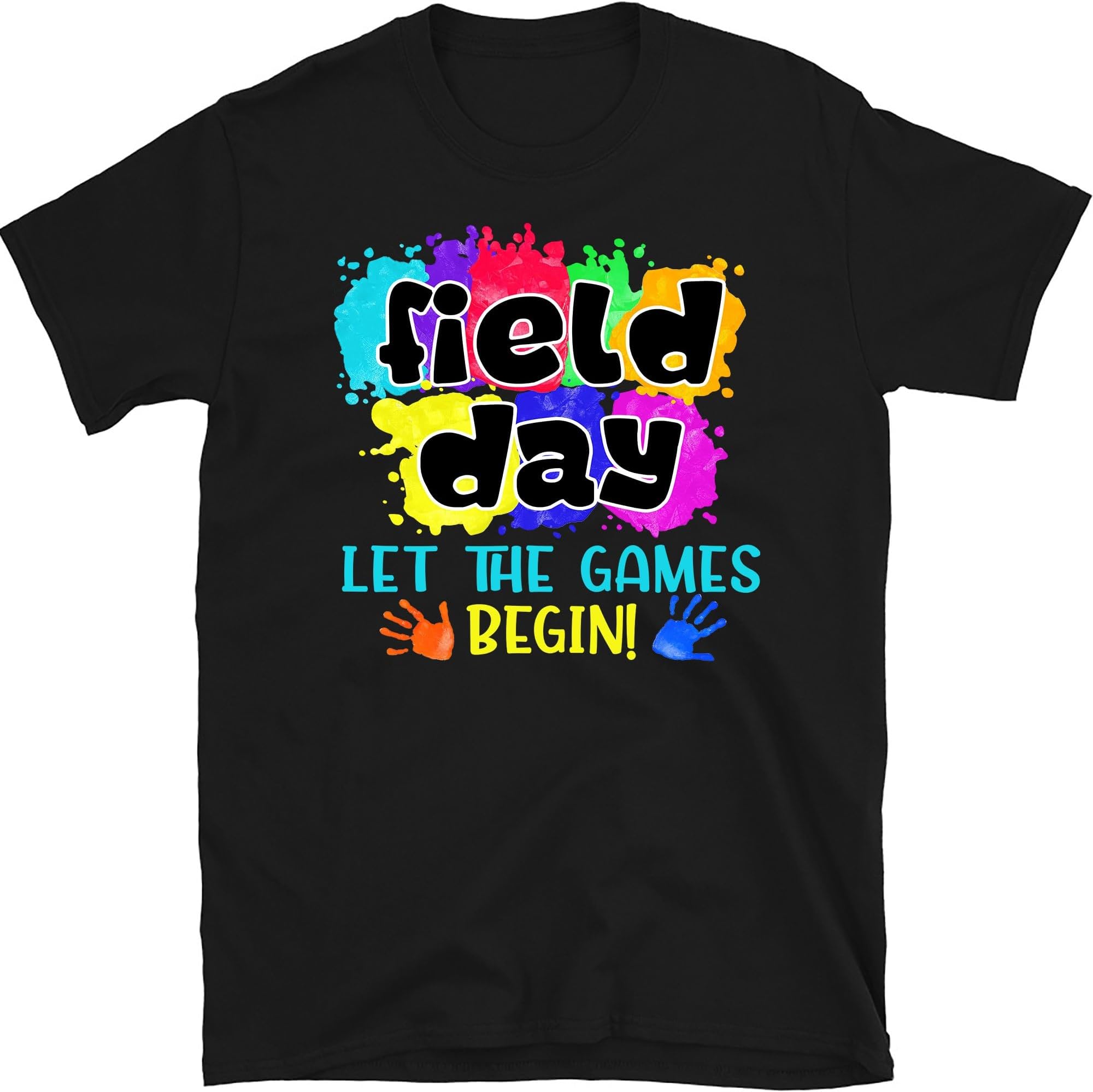 Field Day Shirt, Happy Field Day Tee, Funny Teacher Shirts, End of School Year Tshirt, Let The Games Begin Shirt, School Game Day T-Shirt