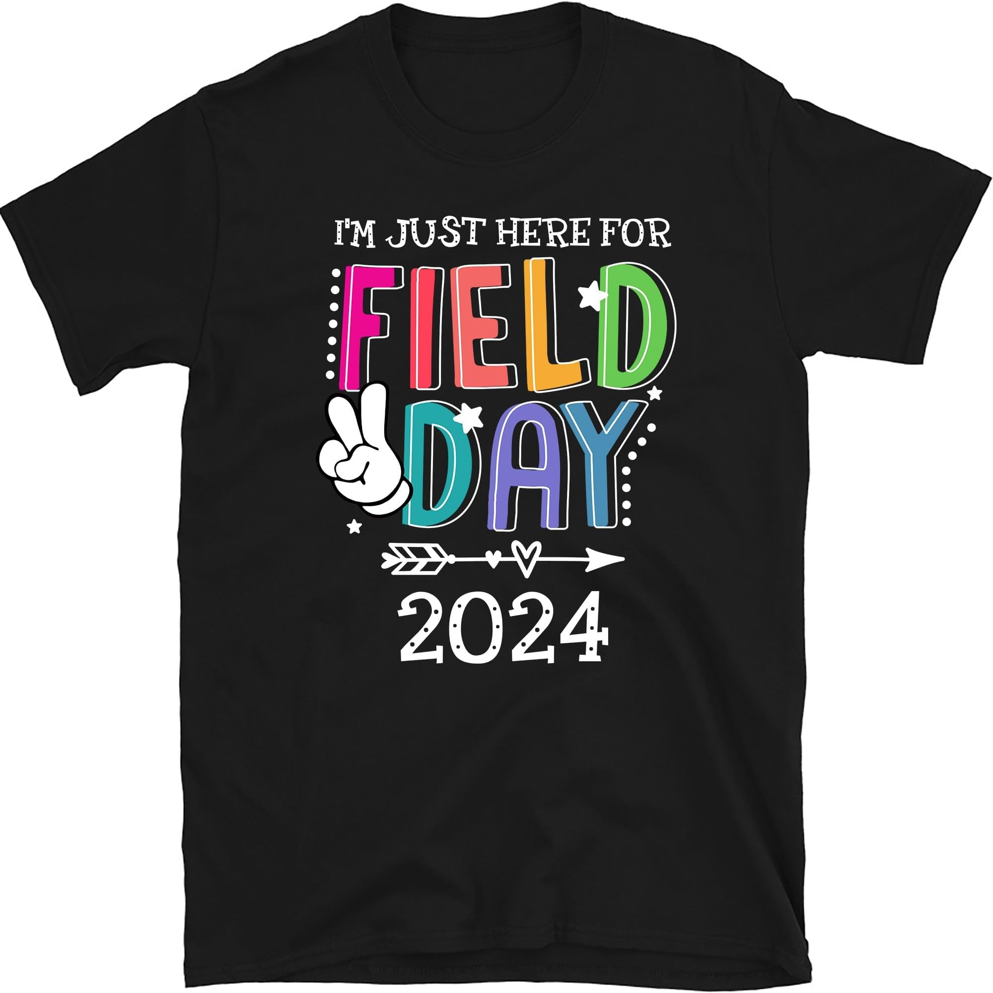 I'm Just Here for Field Day 2024 Shirt, Field Day Shirt, Field Day T-Shirt, Boy and Girl Field Day, School Field Day, Small