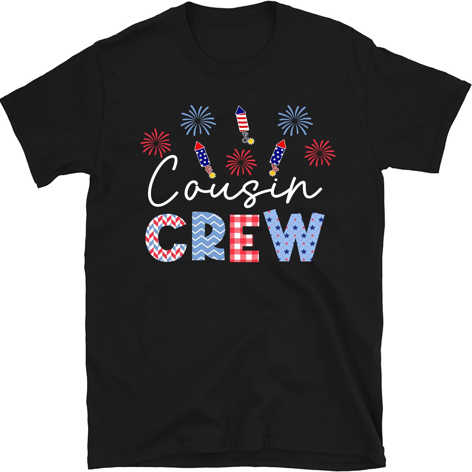Cousin Crew 4th of July Shirt, Cousin Matching Tee, Patriotic Shirt, Siblings Shirt, 4th of July Outfit, Small