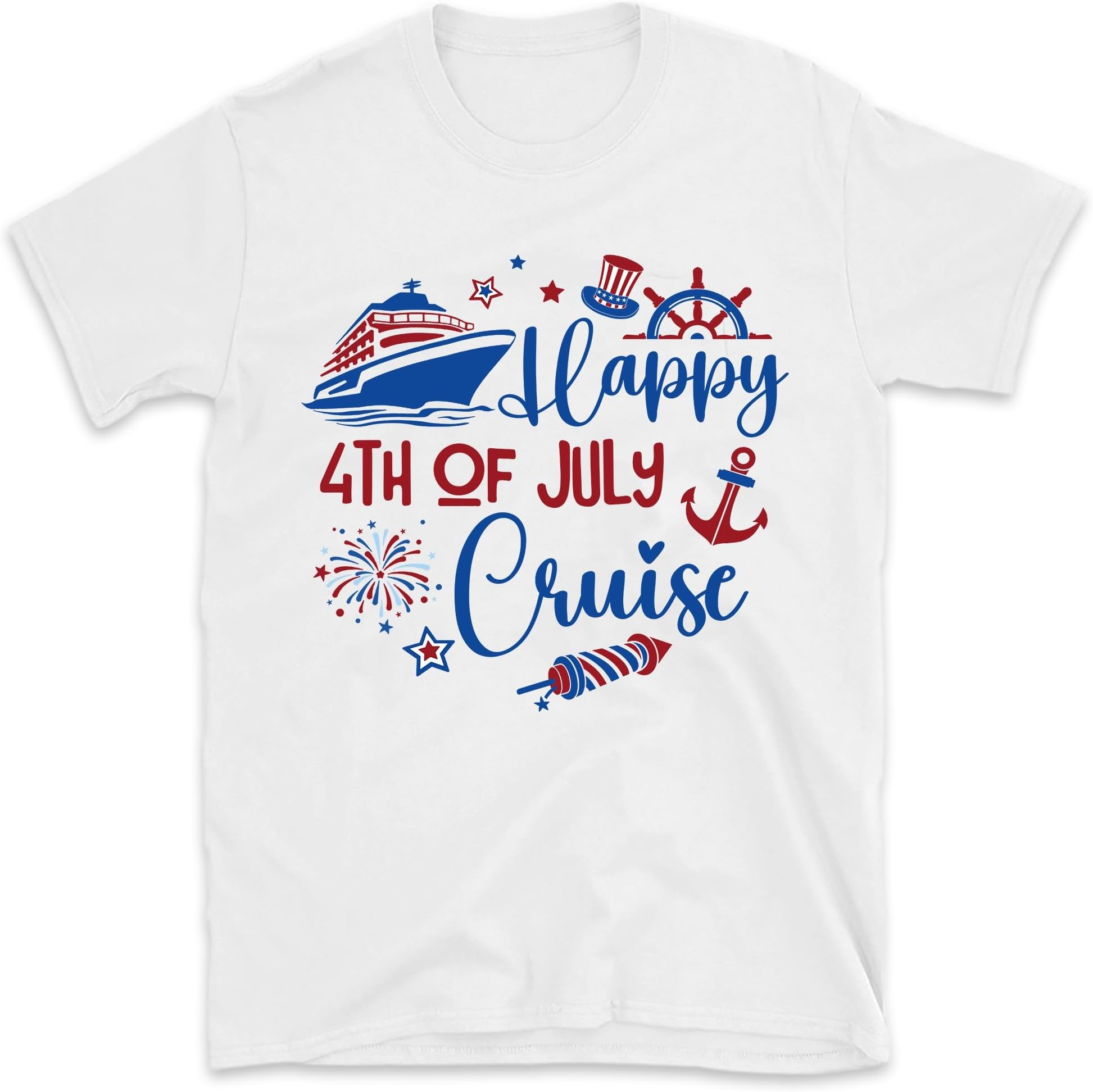4th of July Cruise Shirt, Patriotic Cruise Shirt, 4th of July Tees, Cruise Shirts, Family Cruise Shirts