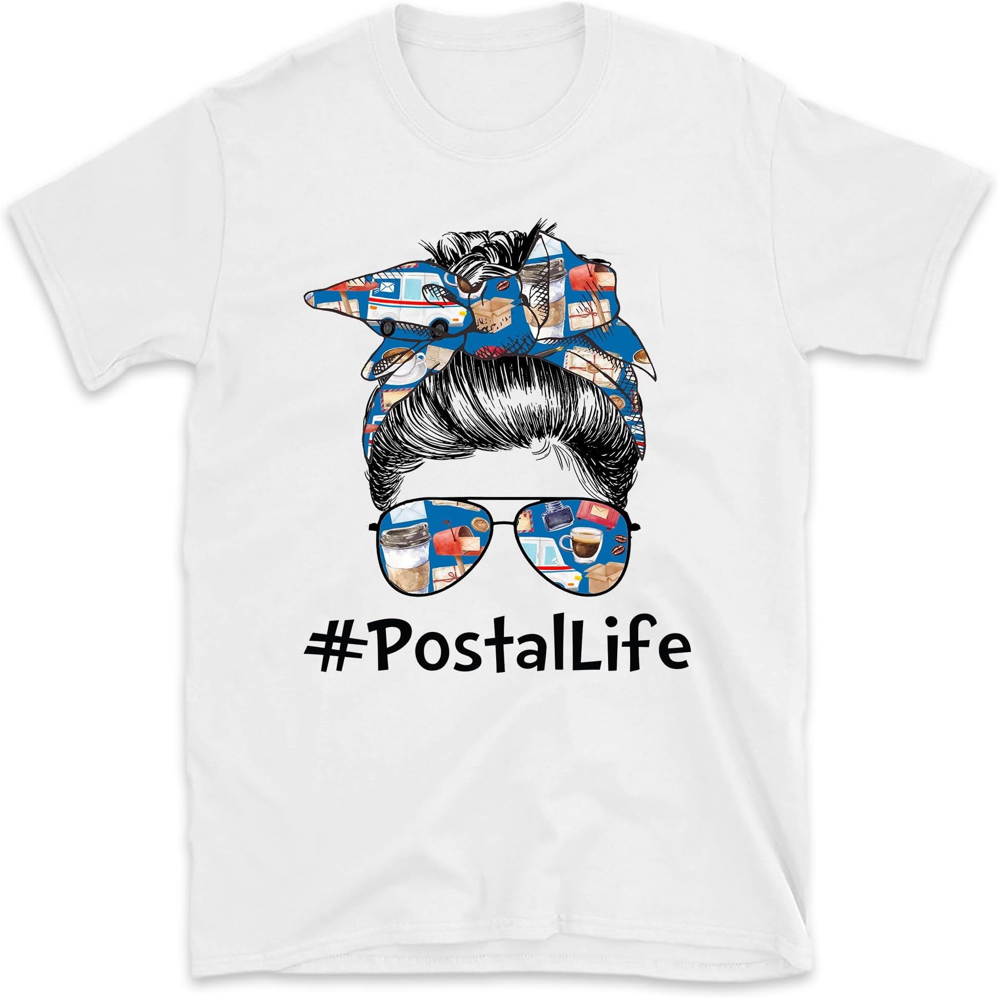 Postal Life Shirt, Postal Carrier Worker Shirts, Mail Carrier Shirt, Mail Woman Shirt, Gift for Mail Woman, Postal Worker Shirt, Small