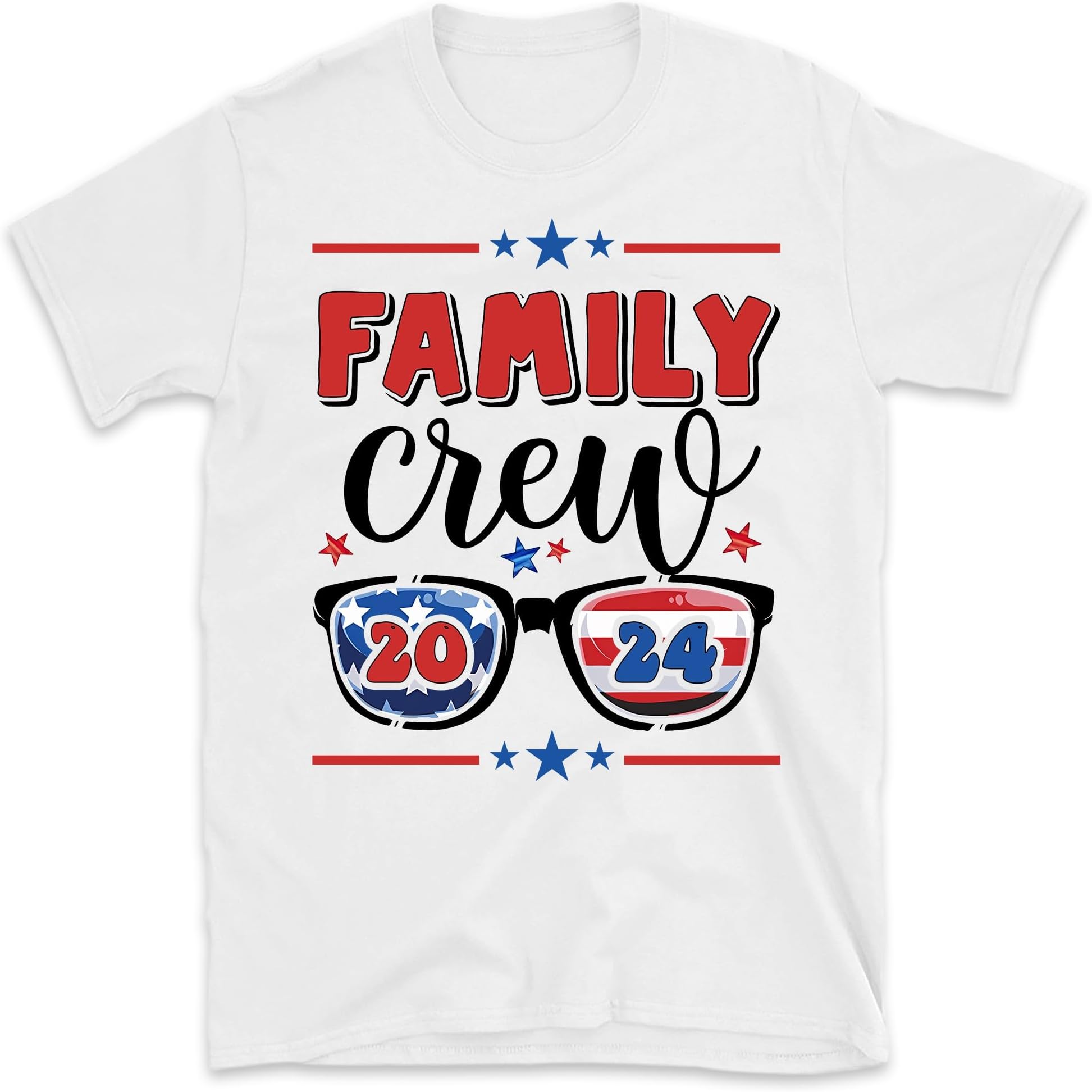 American Family Crew 2024 Matching Group 4th of July