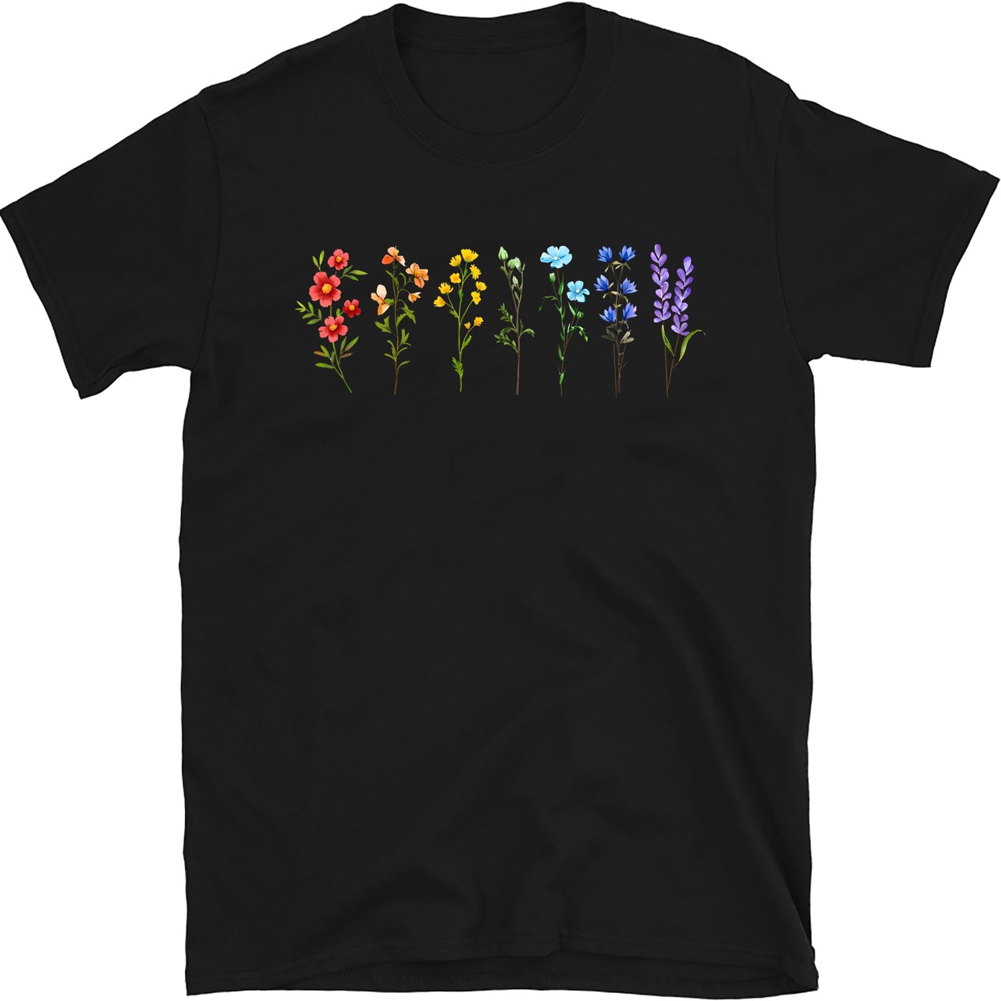 Rainbow Wildflower LGBT Gay Pride Month LGBT Awareness